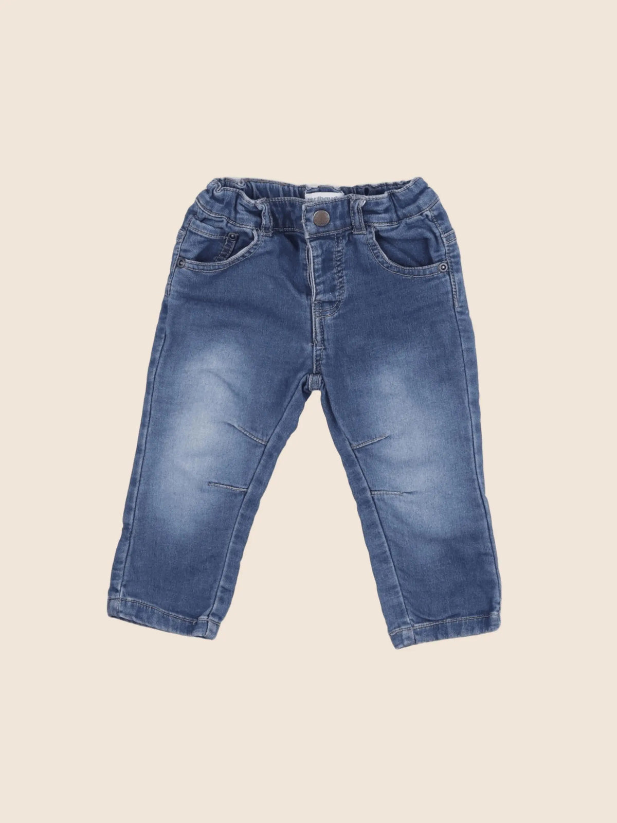 Vertbaudet - jean bleu - 9 mois