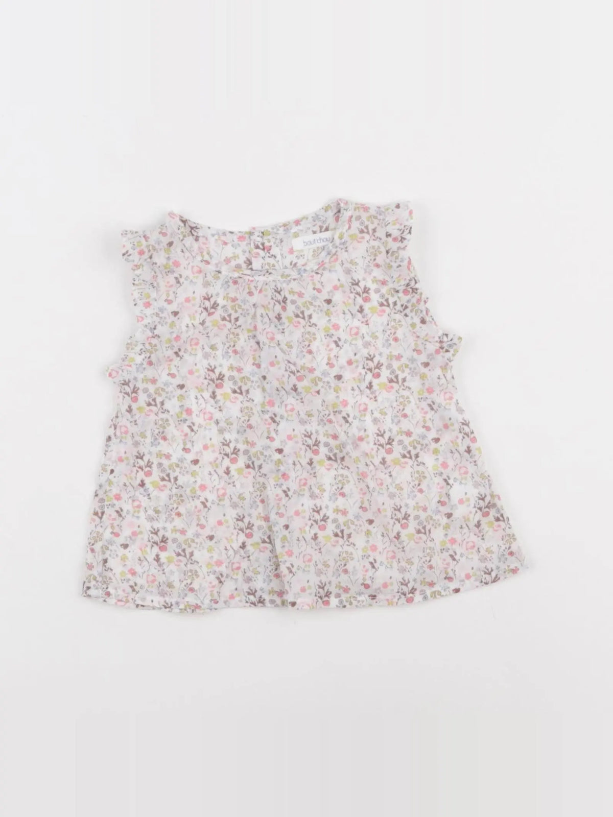 Boutchou - blouse multicolore - 3 mois