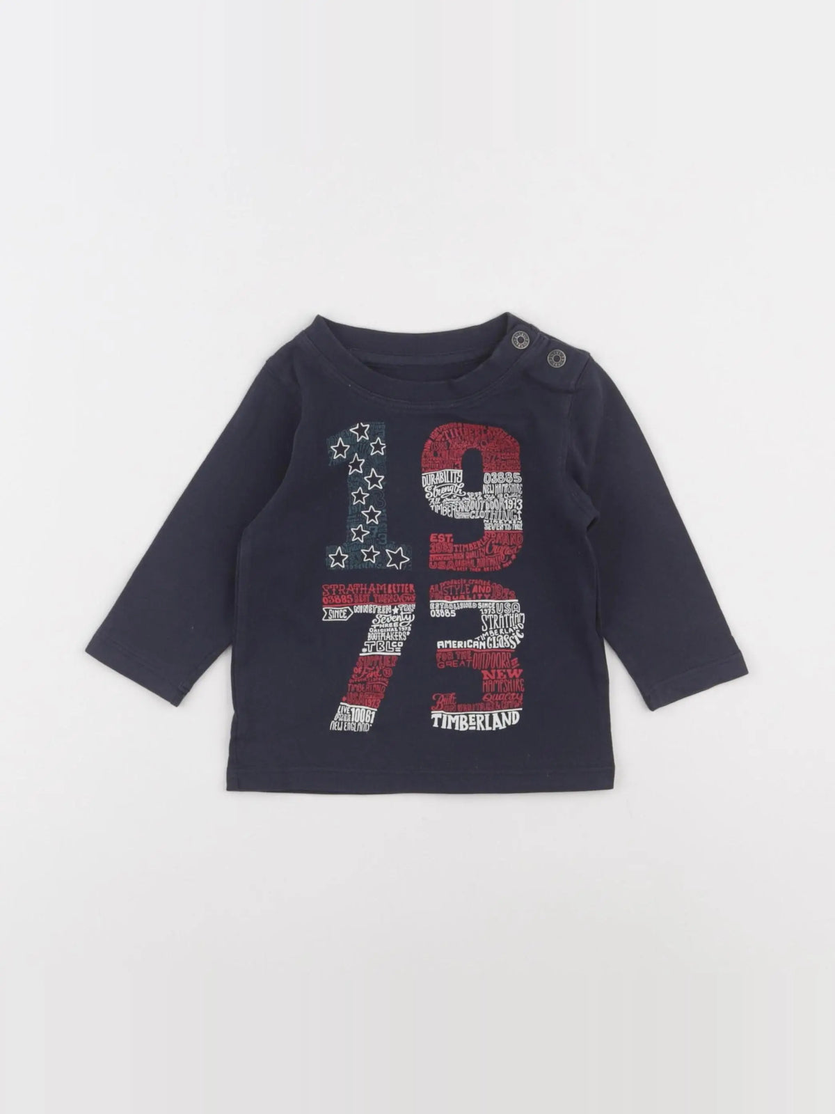Timberland - tee-shirt bleu - 6 mois