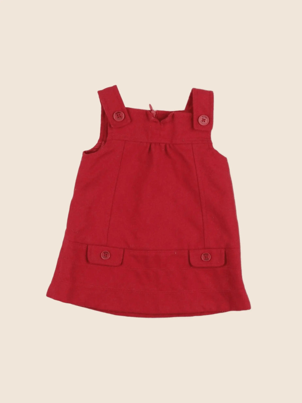Jacadi - robe rouge - 6 mois