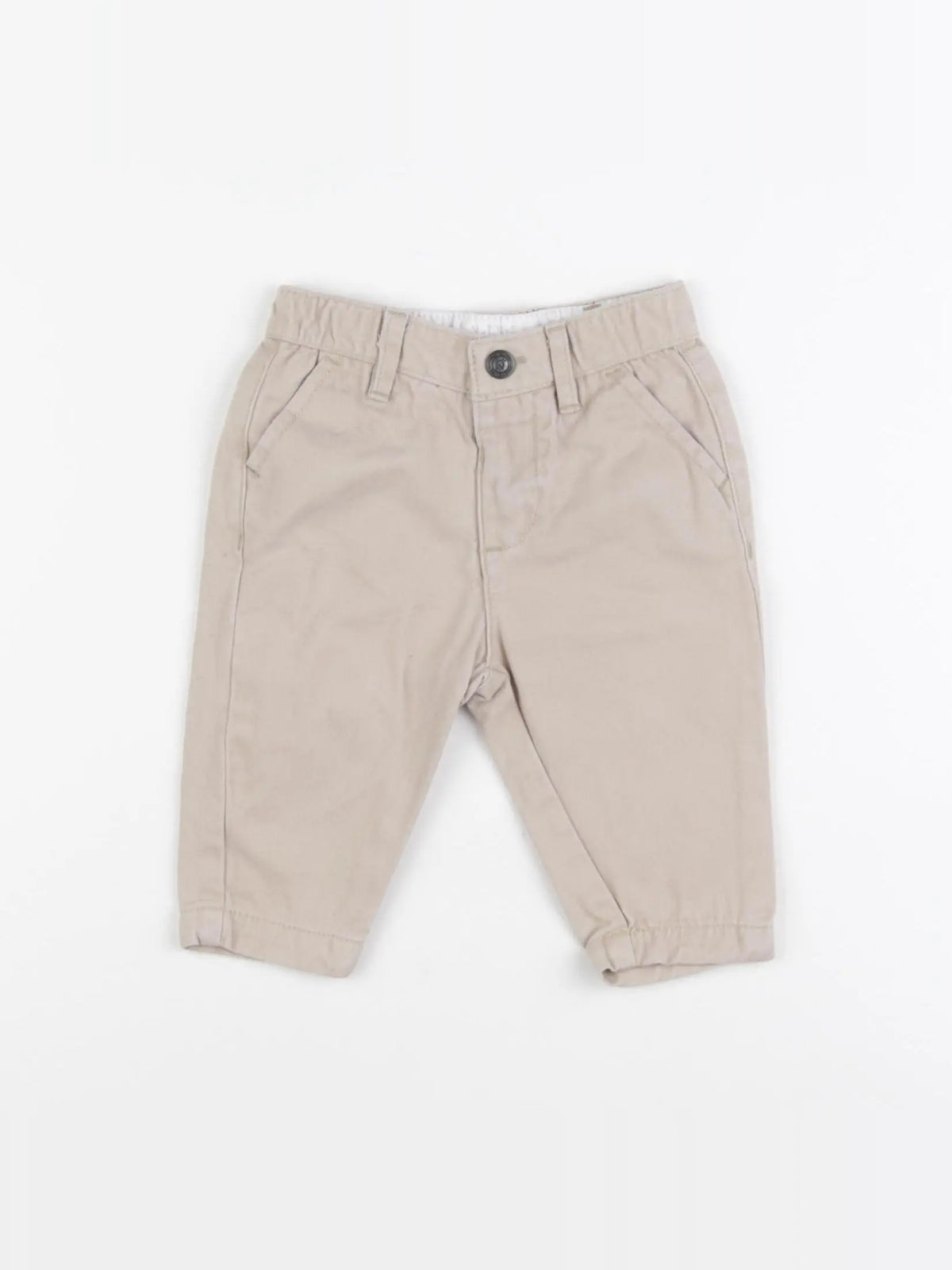 Natalys - pantalon beige - 6 mois