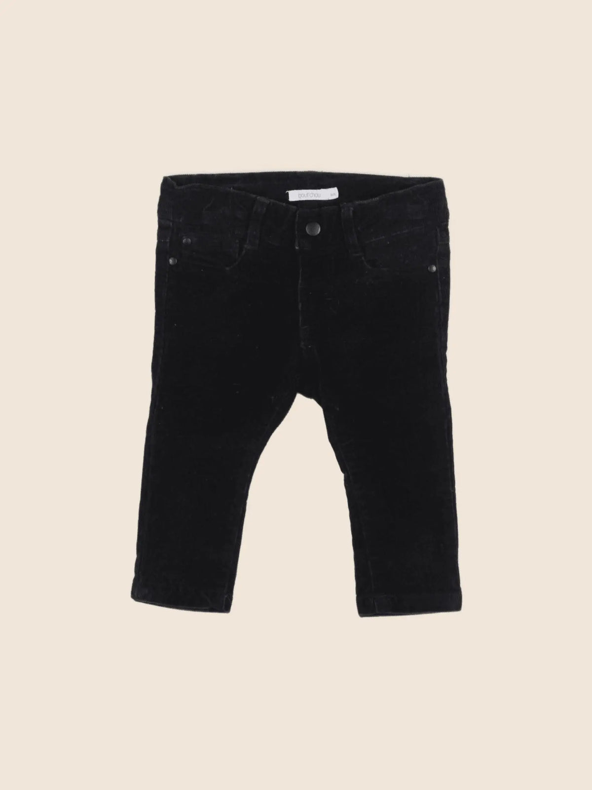 Boutchou - pantalon noir - 6 mois