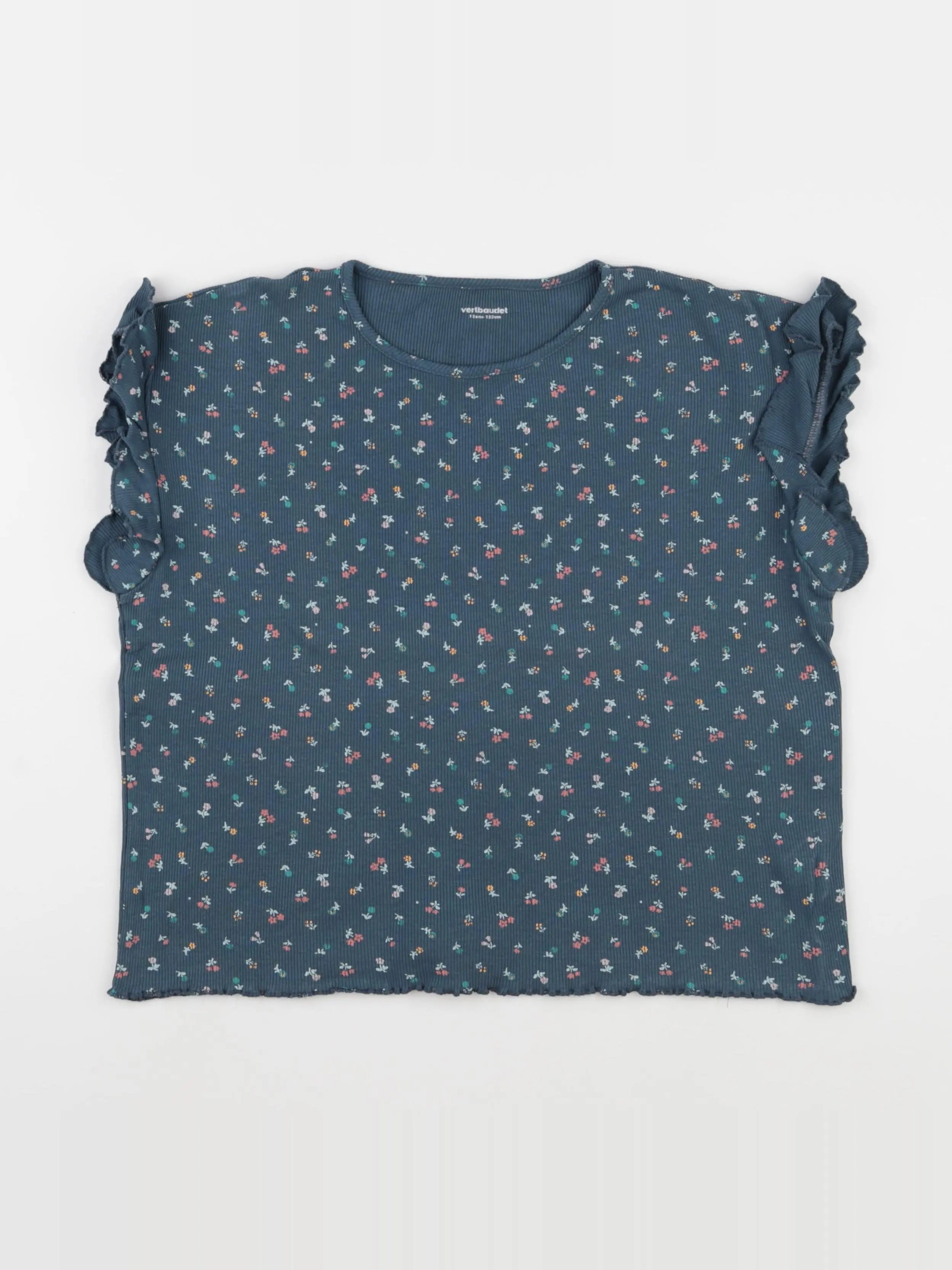 Vertbaudet - tee-shirt vert - 12 ans