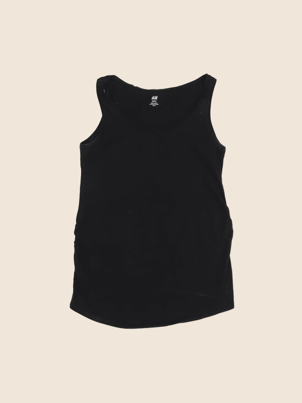 H&M - débardeur grossesse noir - m