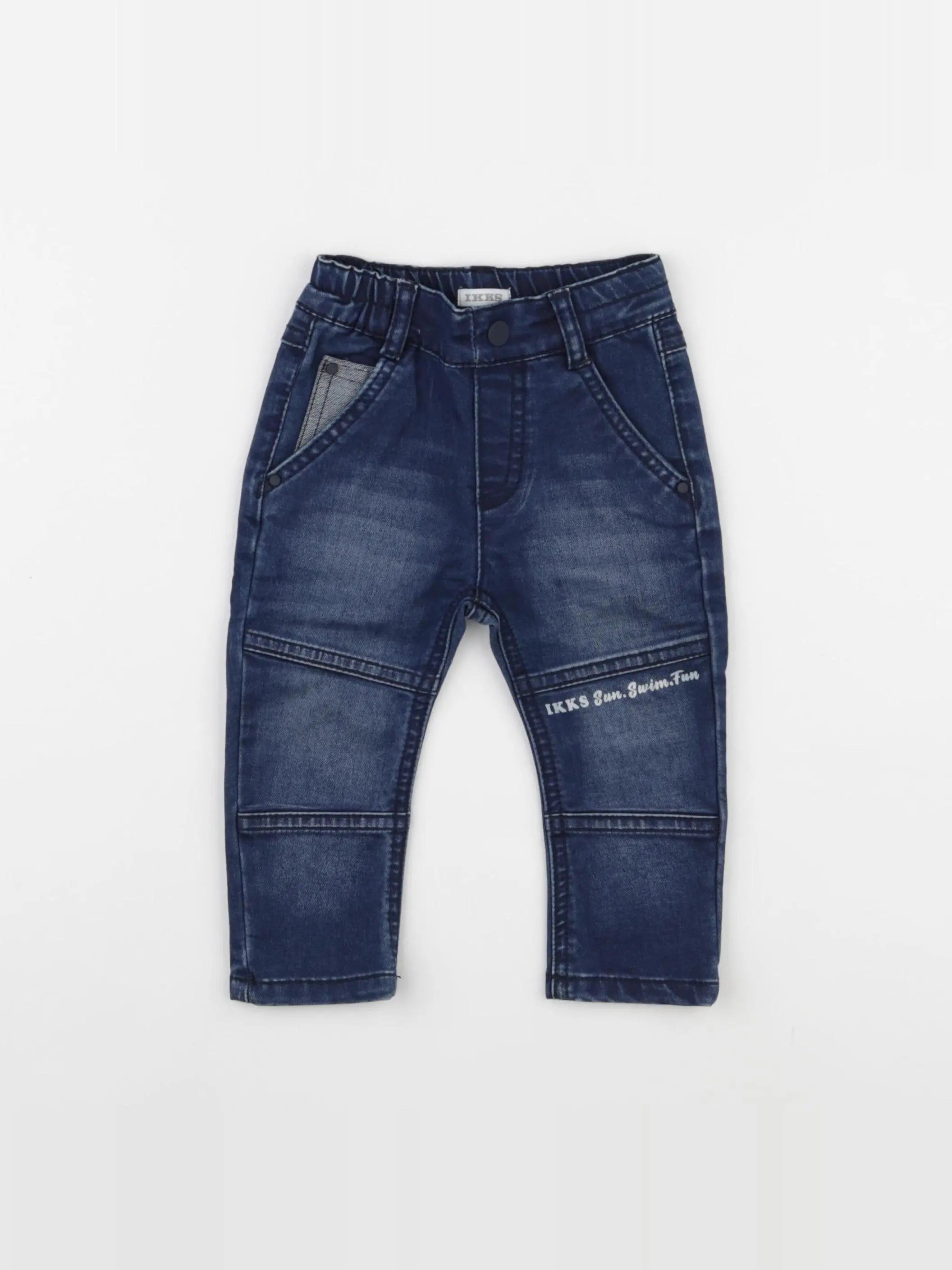 IKKS - jean bleu - 12 mois