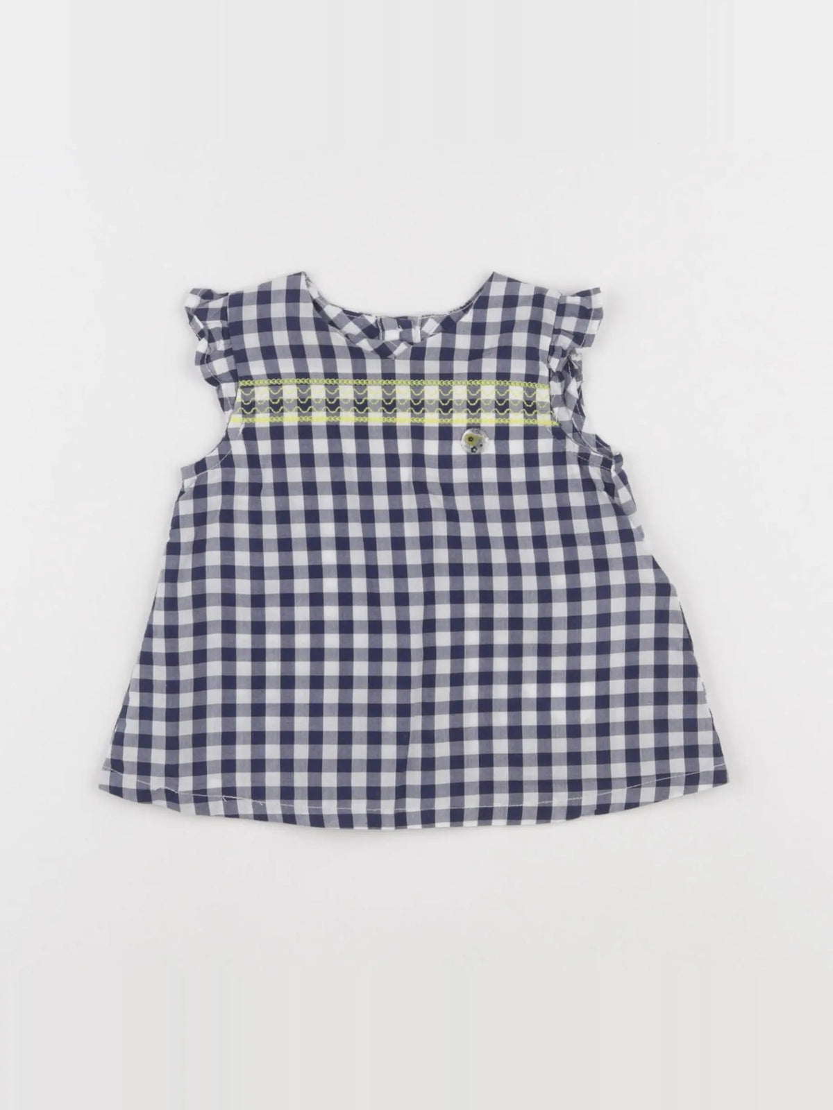 Sergent Major - blouse bleu - 6 mois