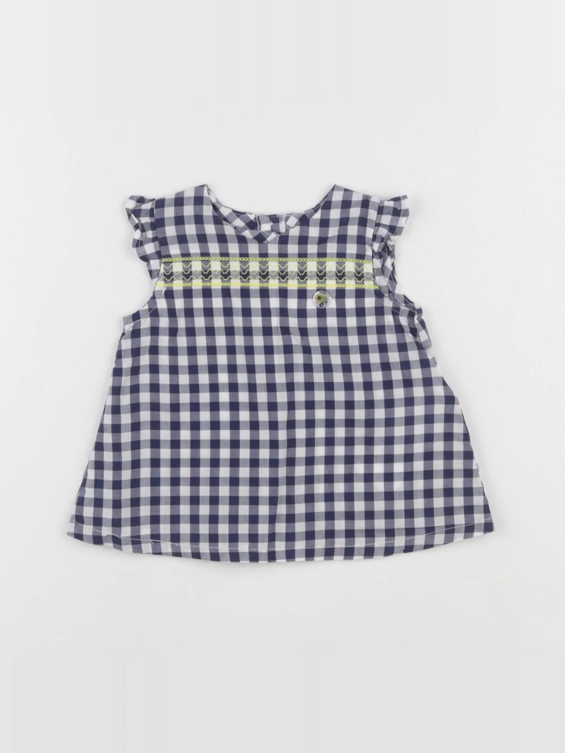 Sergent Major - blouse bleu - 6 mois