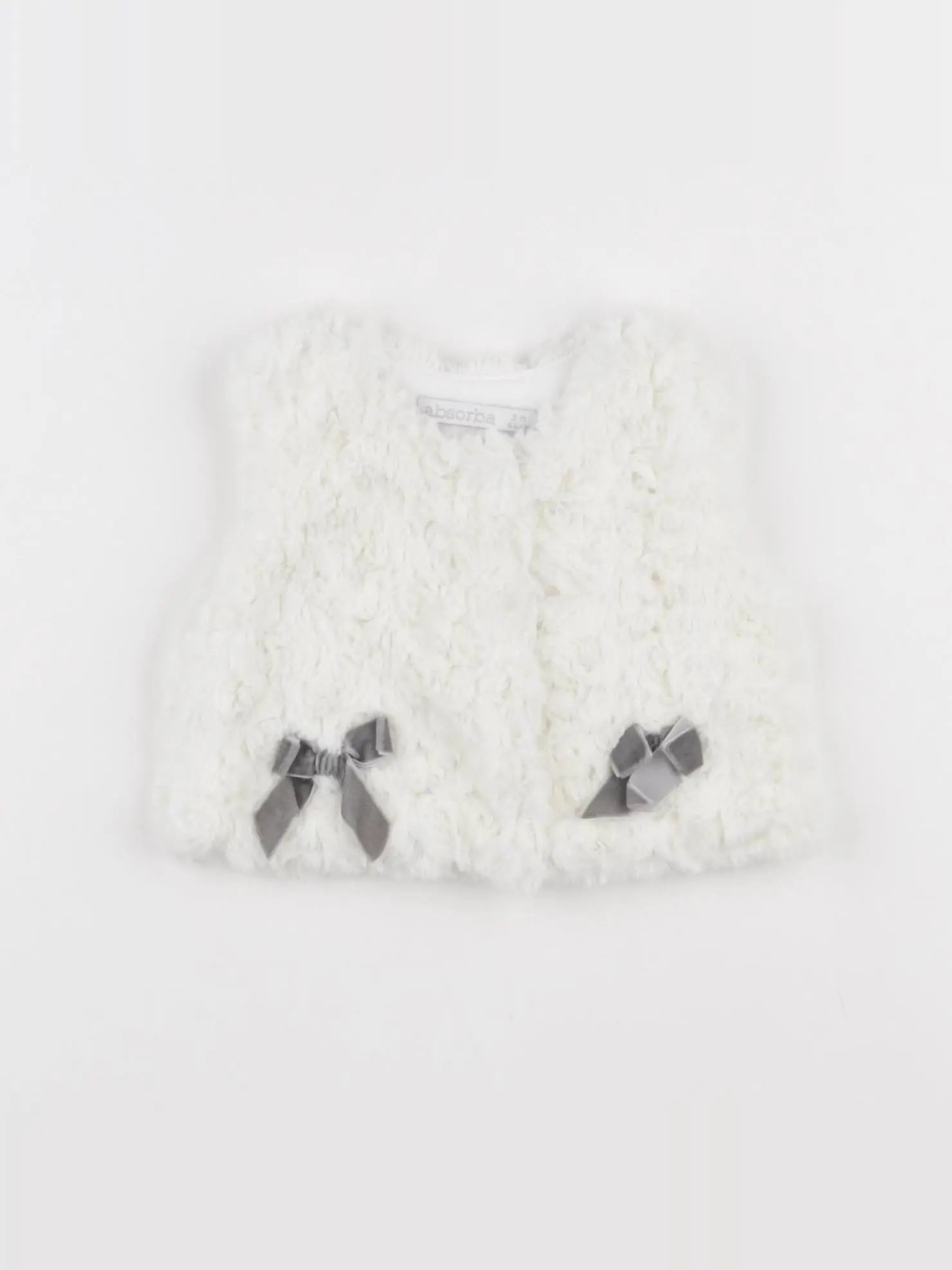 Absorba - gilet blanc - 3 mois