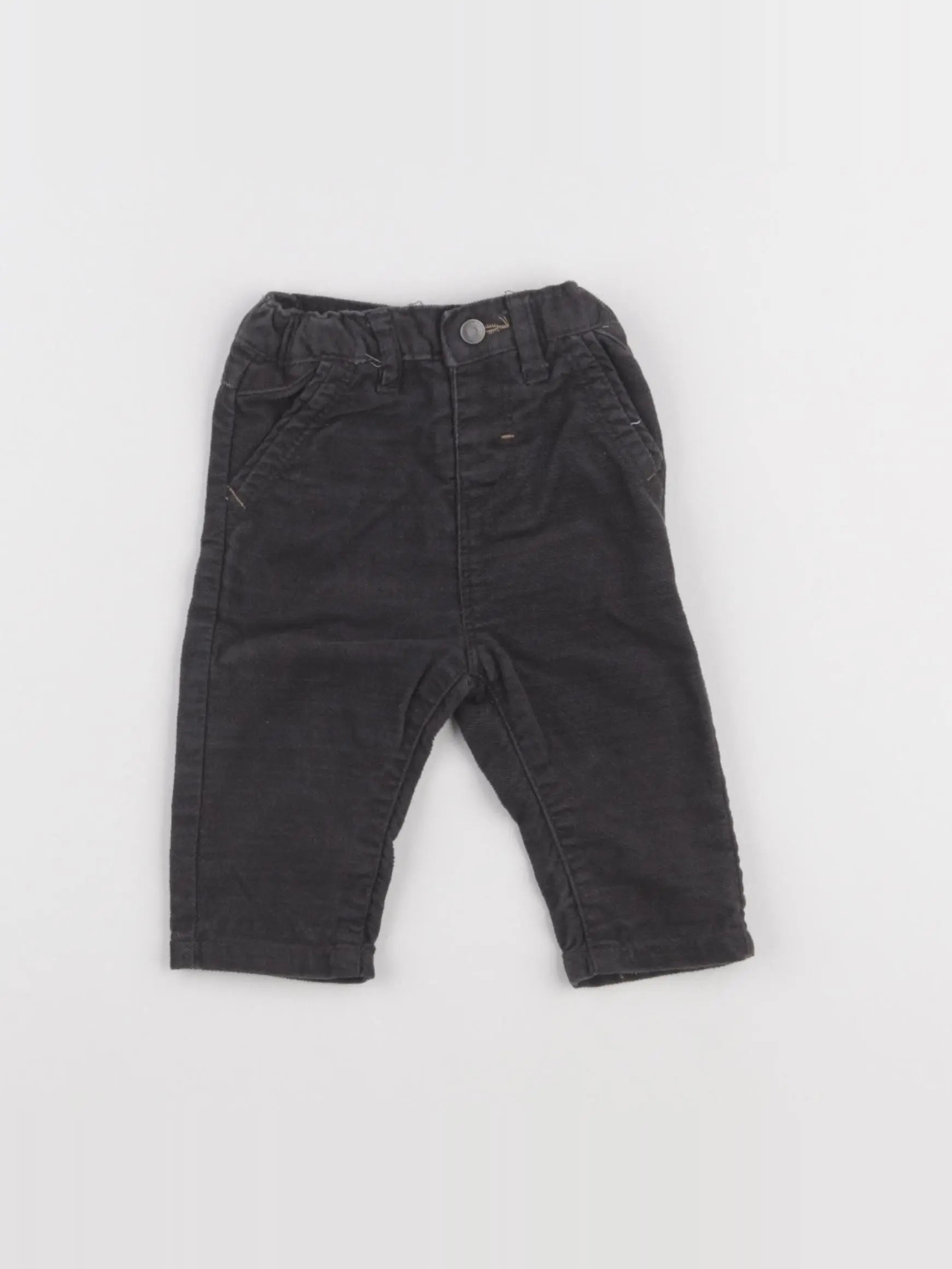 Obaïbi - pantalon gris - 3 mois