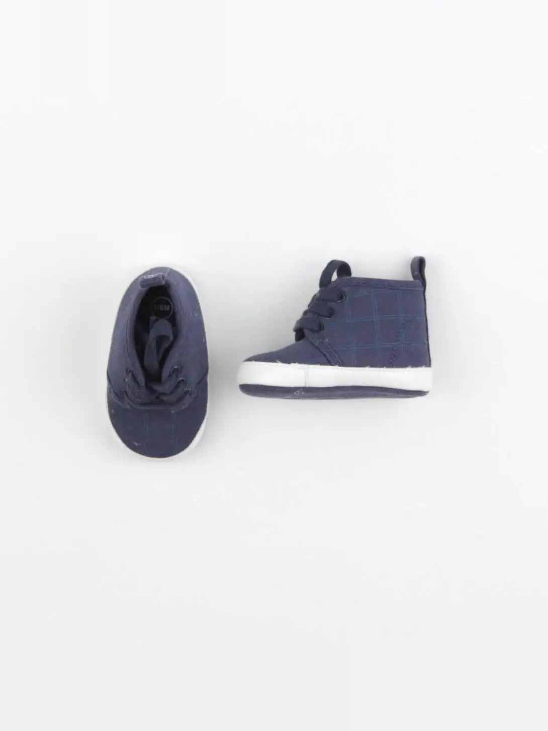 Obaïbi - chaussons bleu, vert - pointure 16/17