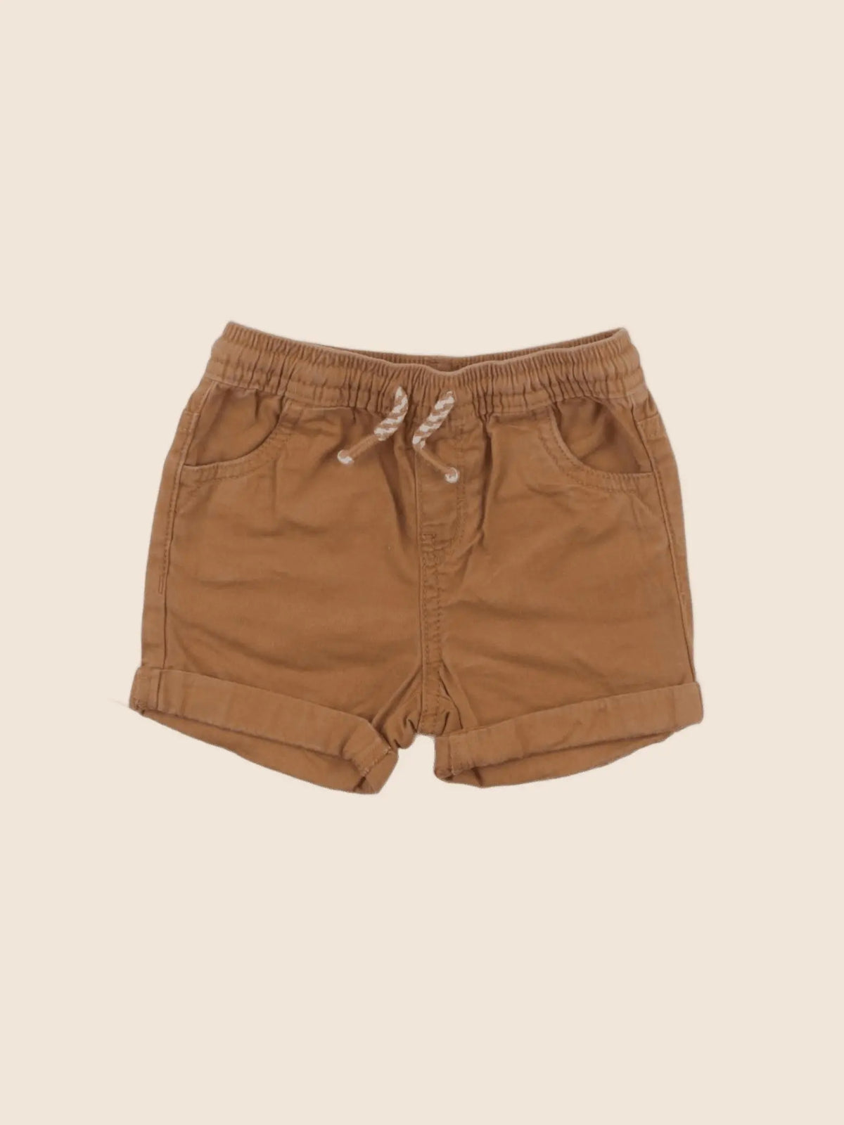 Vertbaudet - short marron - 9 mois