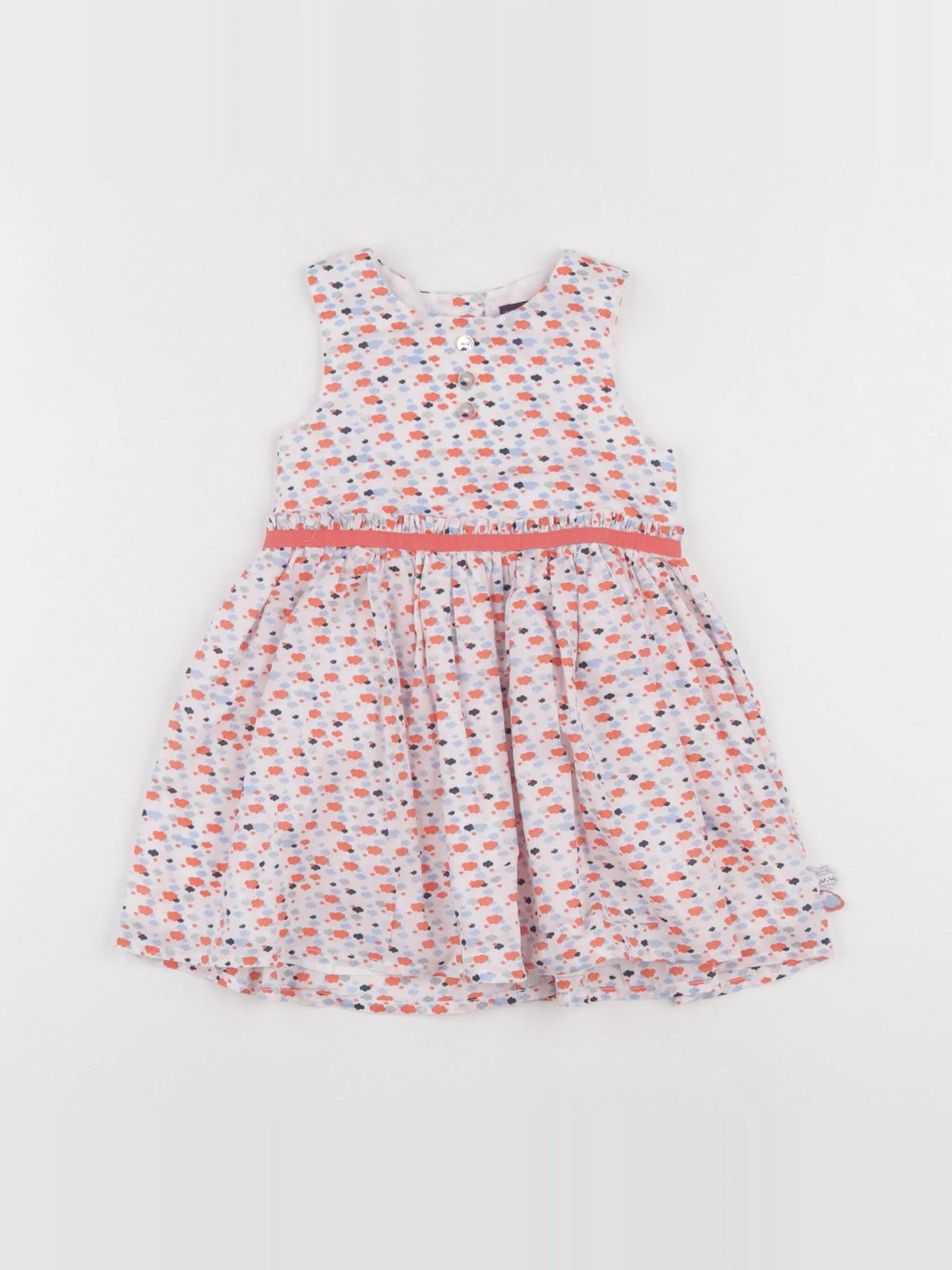 Sergent Major - robe multicolore - 12 mois