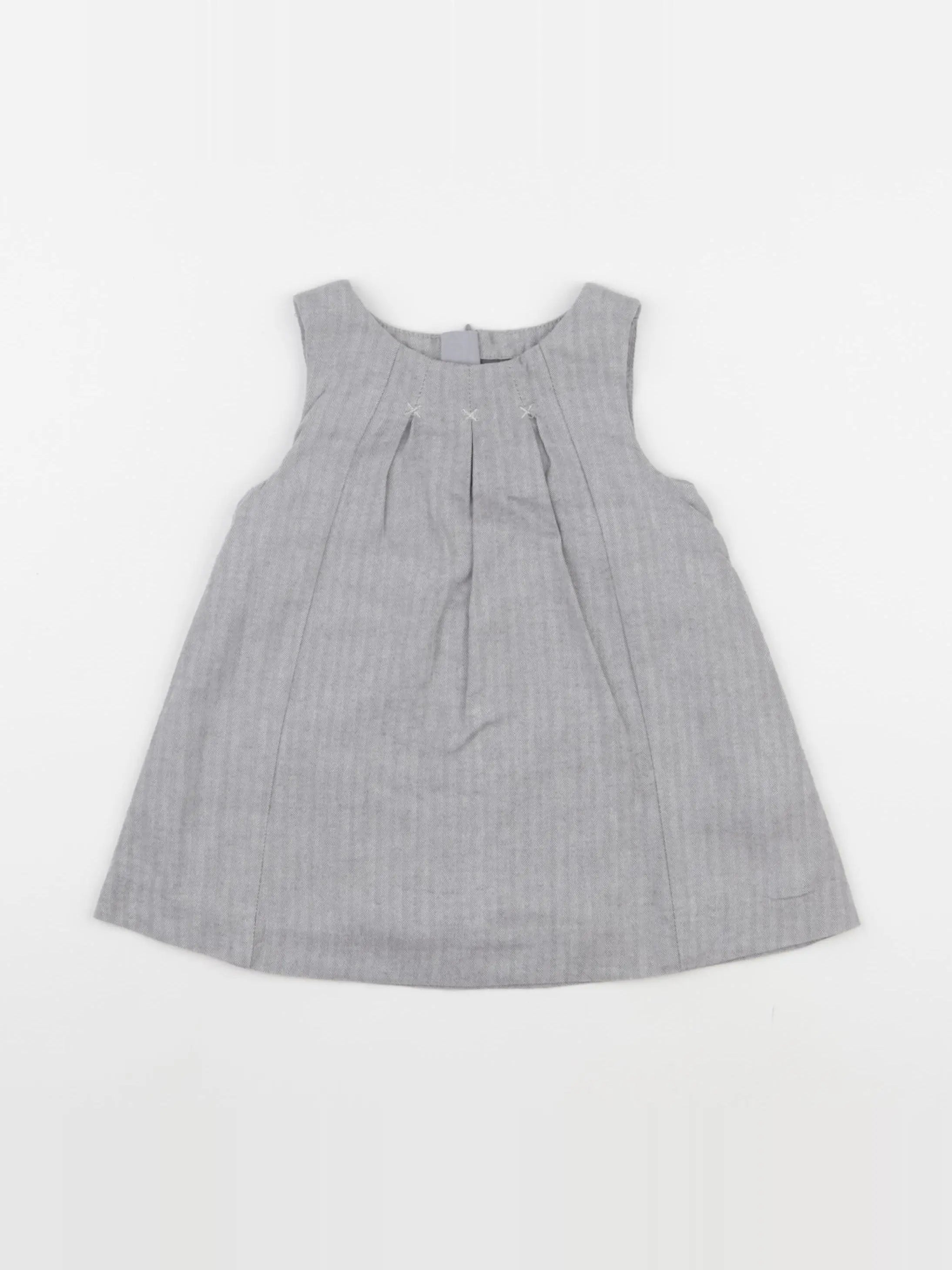 Obaïbi - robe gris - 9 mois