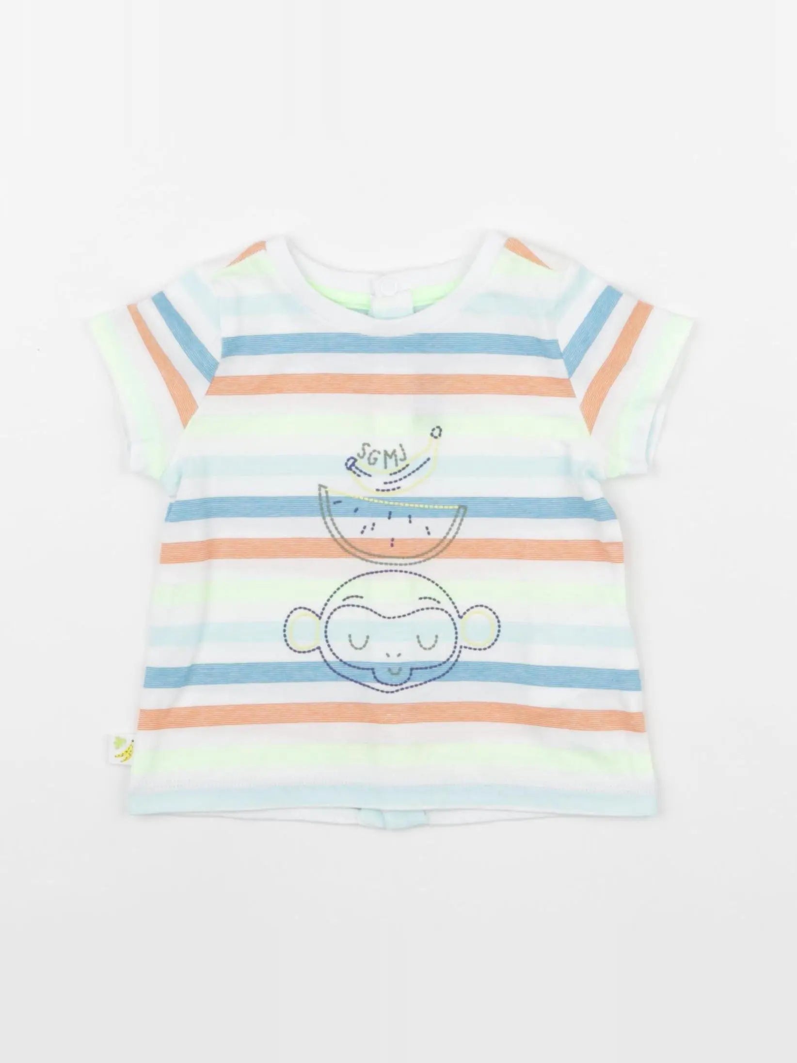 Sergent Major - tee-shirt multicolore - 6 mois
