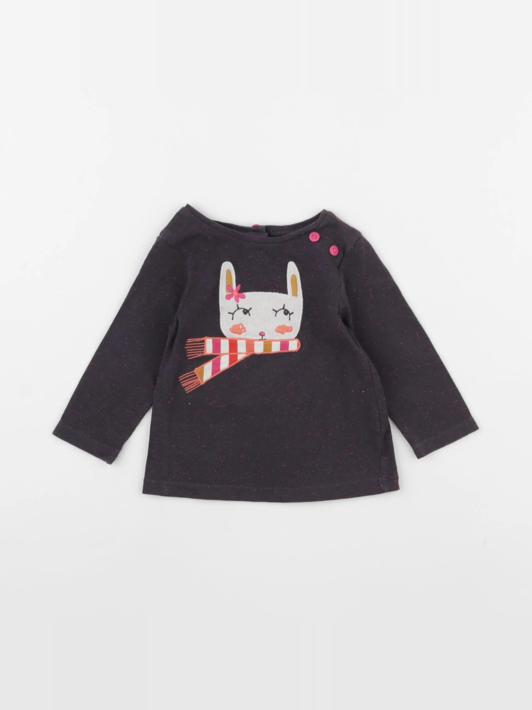 DPAM - tee-shirt multicolore - 6 mois