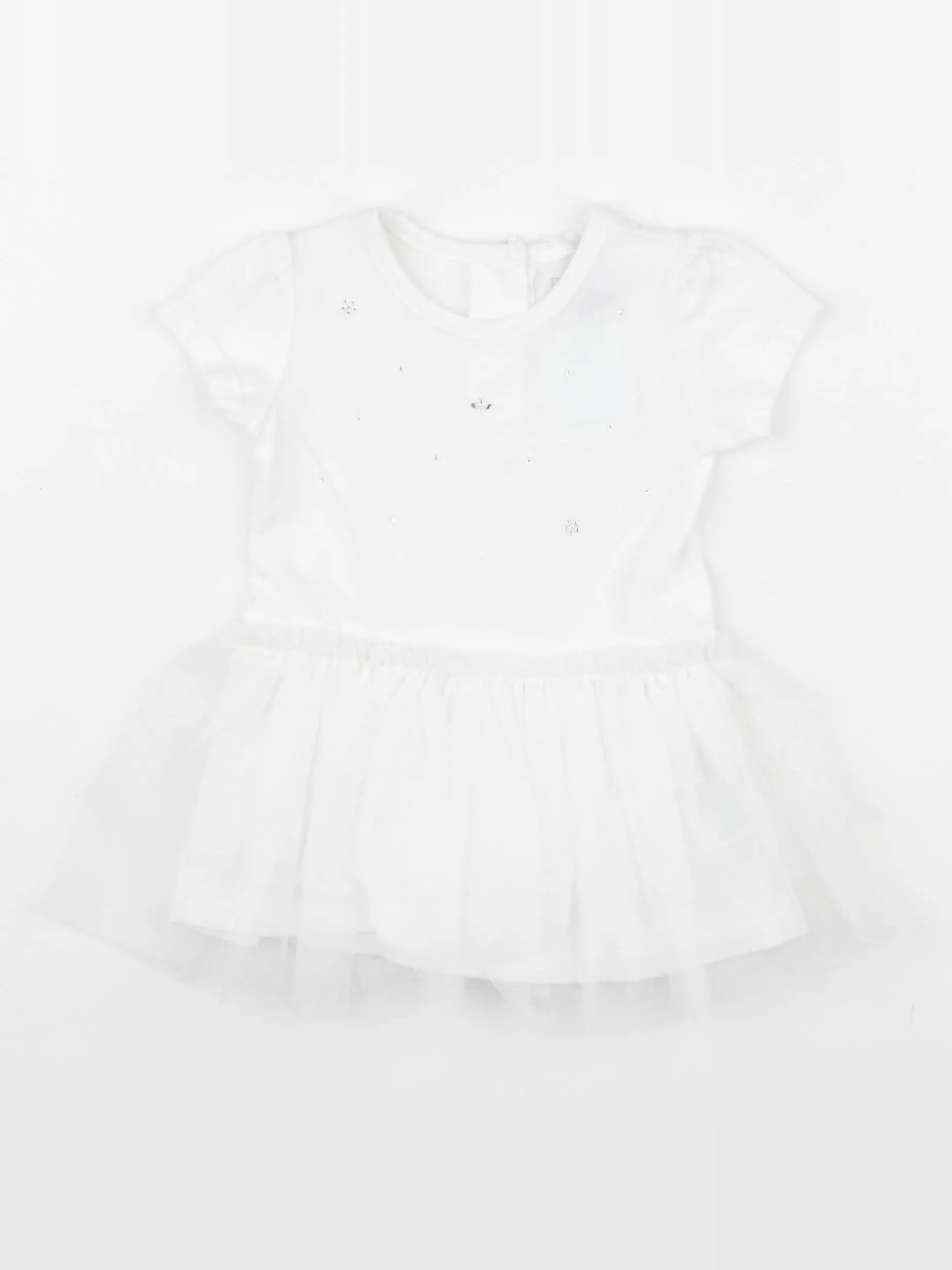 Absorba - robe blanc - 6 mois