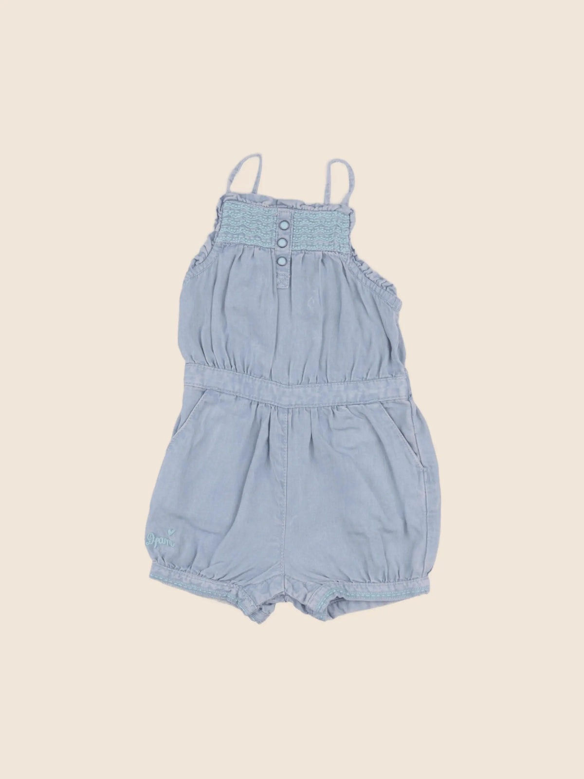 DPAM - combinaison bleu - 6 mois
