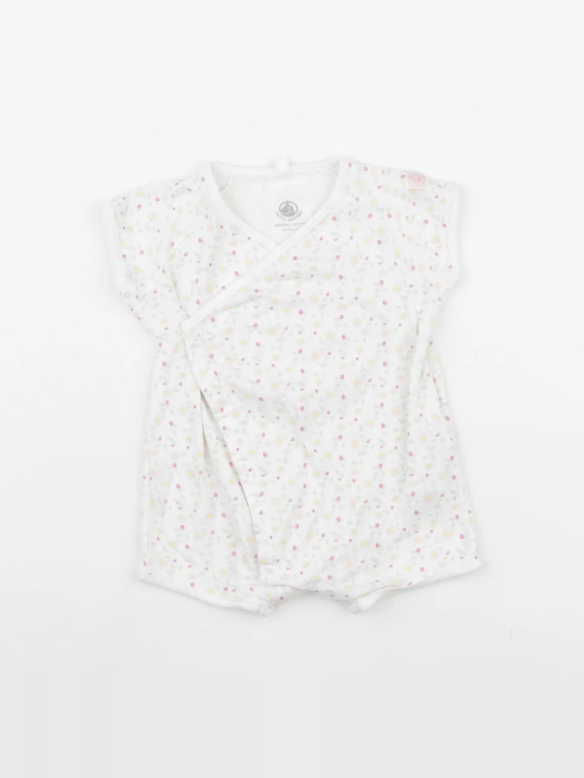 Petit Bateau - combinaison blanc - 3 mois