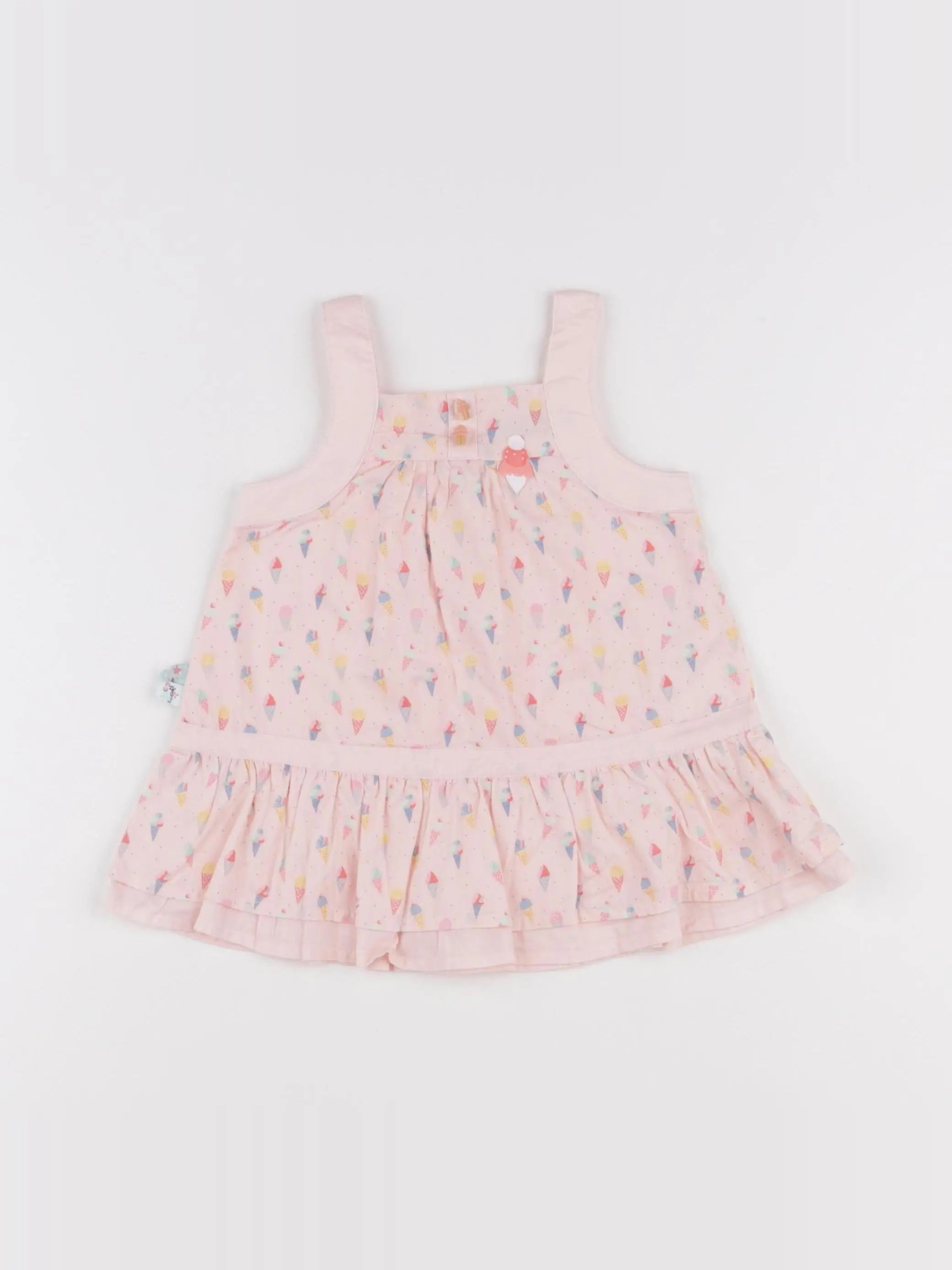 Sergent Major - robe multicolore - 6 mois
