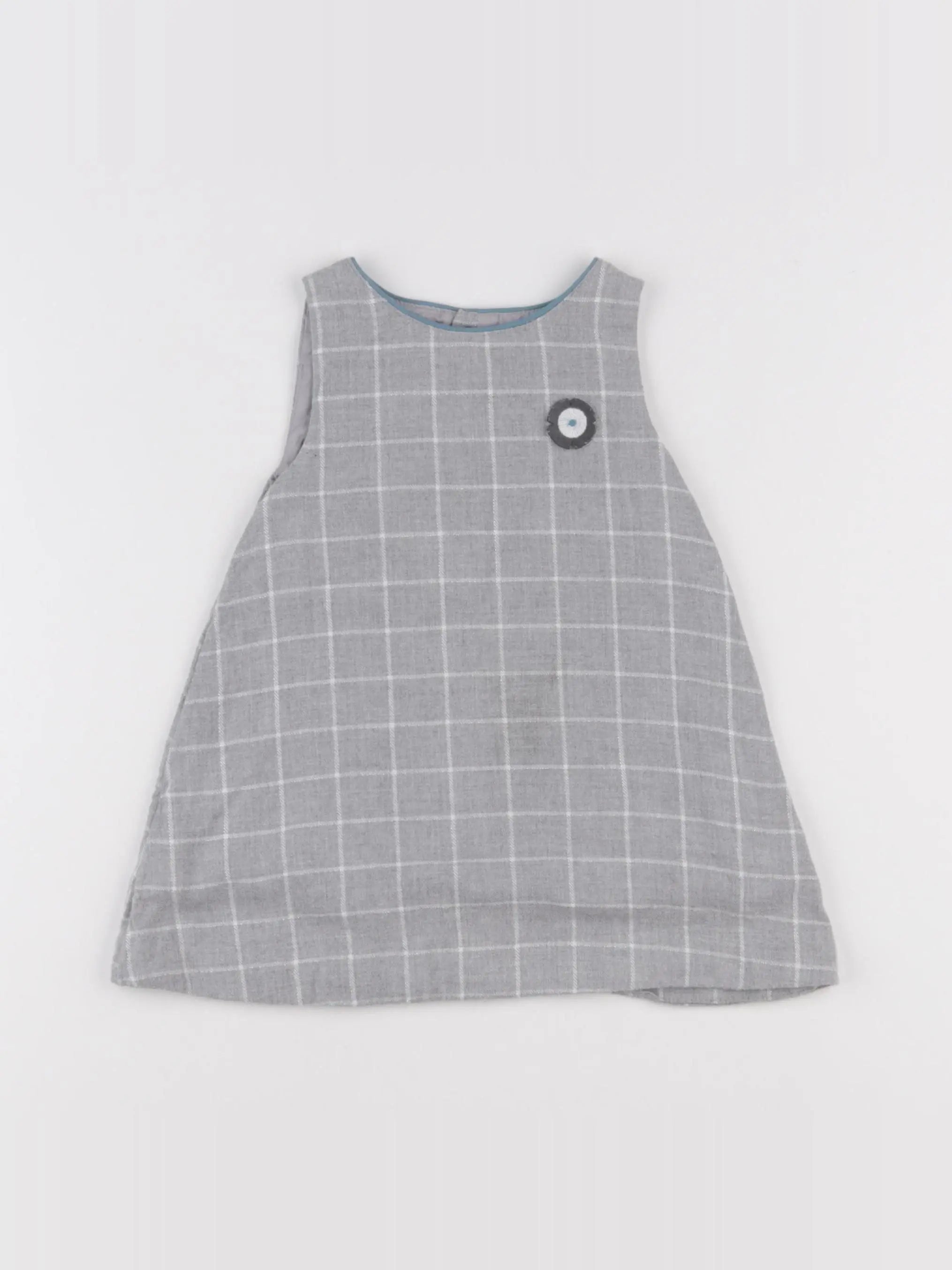 Obaïbi - robe gris, argent - 12 mois