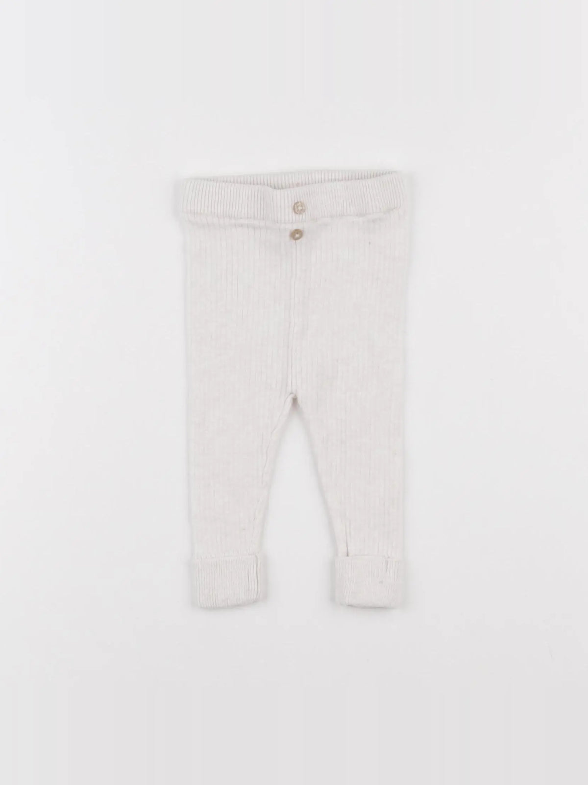 Tape à l'oeil - legging blanc - 3 mois