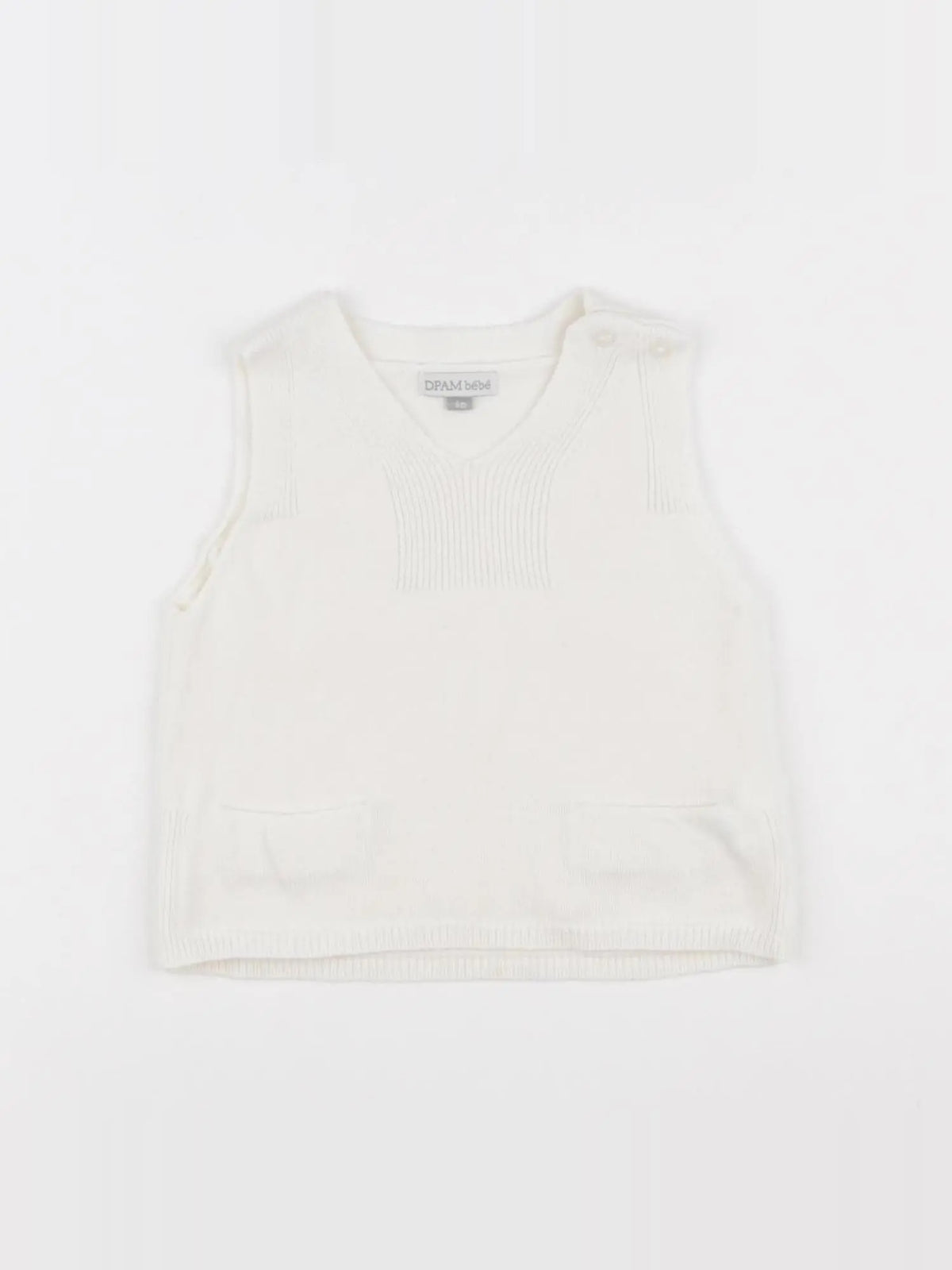 DPAM - pull beige - 6 mois