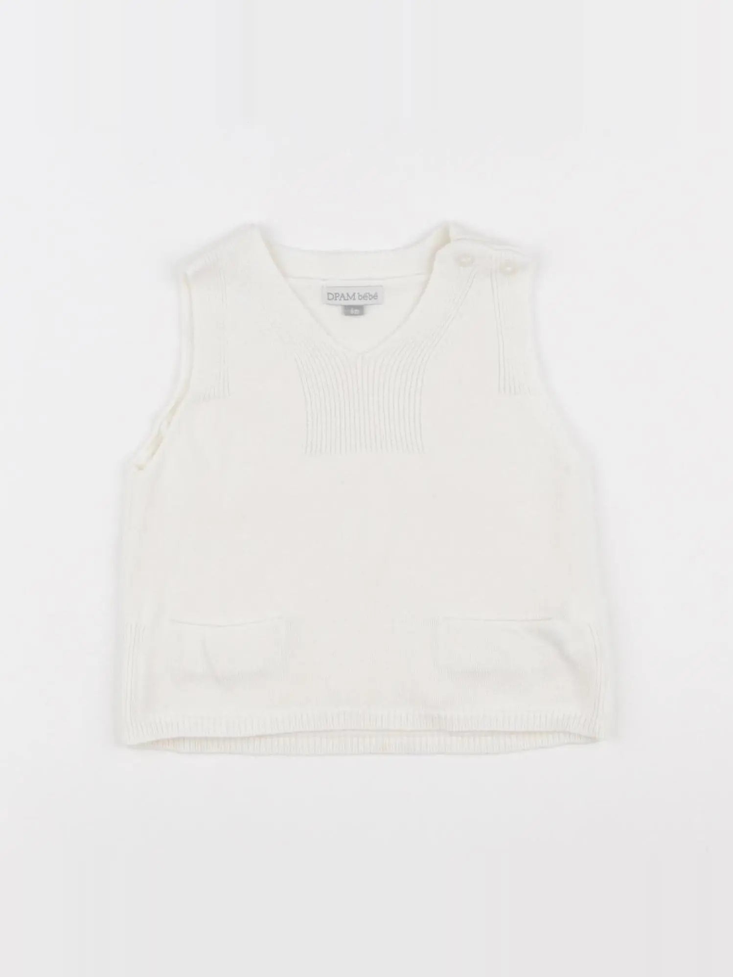 DPAM - pull beige - 6 mois