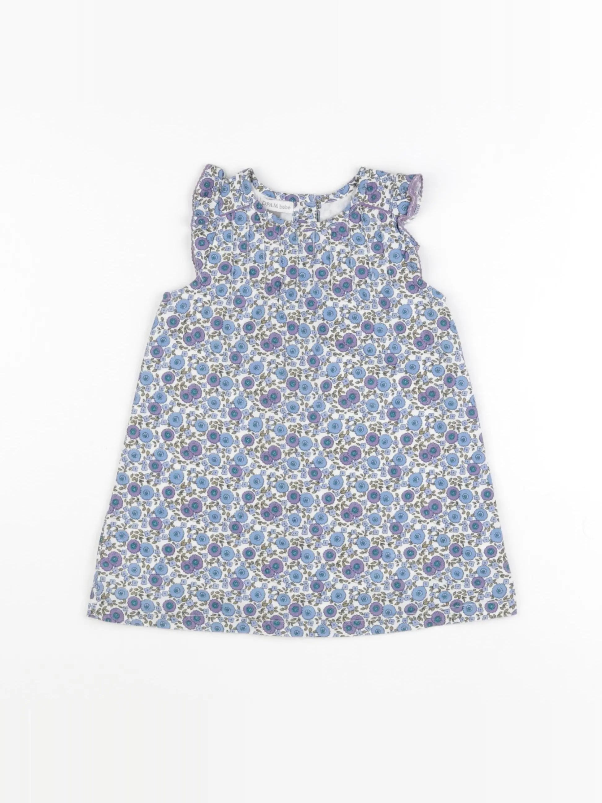 DPAM - robe bleu - 6 mois
