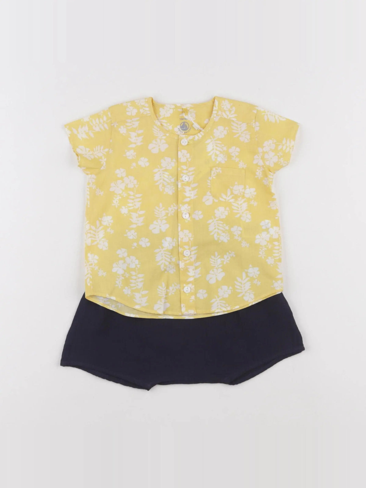 Petit Bateau - ensemble multicolore - 6 mois