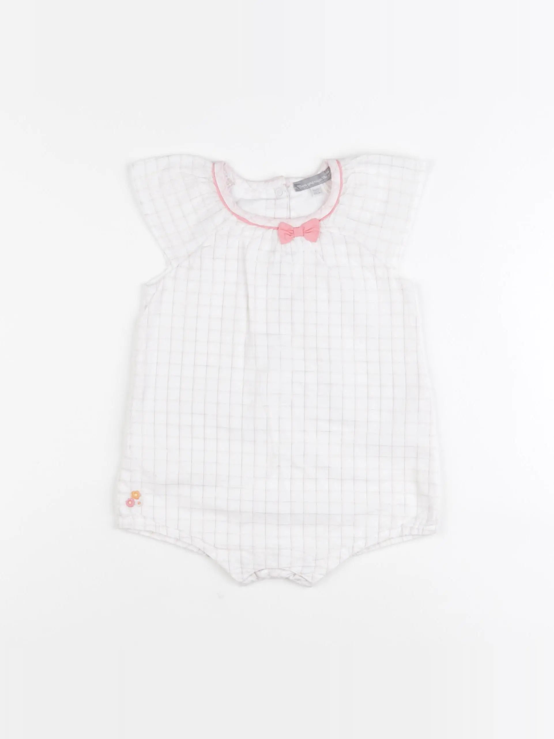 Sergent Major - combinaison blanc - 6 mois