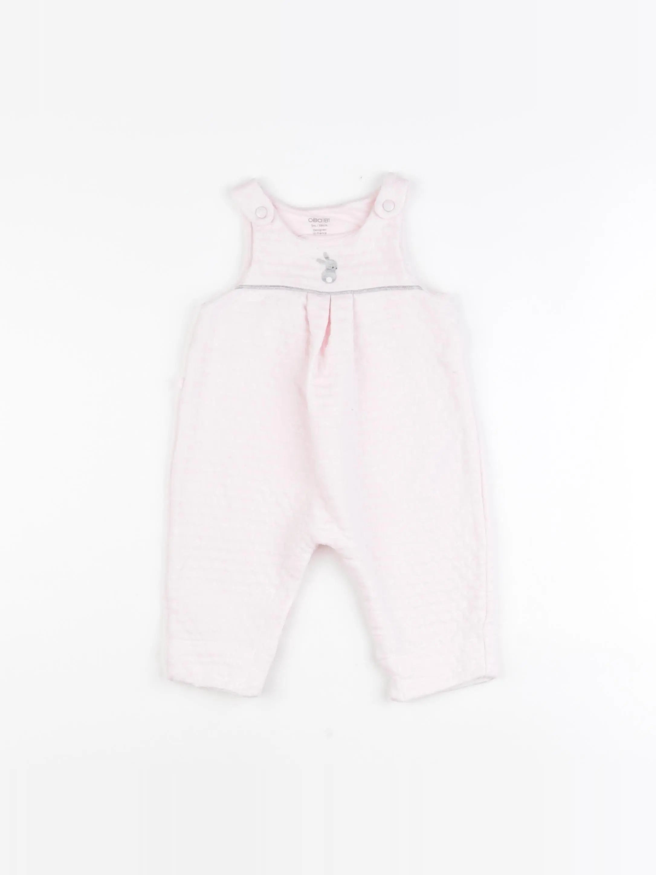 Obaïbi - salopette rose - 3 mois