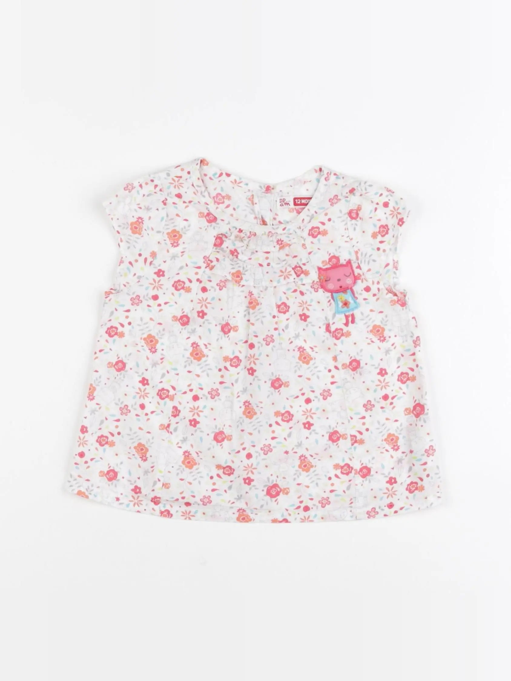 DPAM - robe multicolore - 12 mois