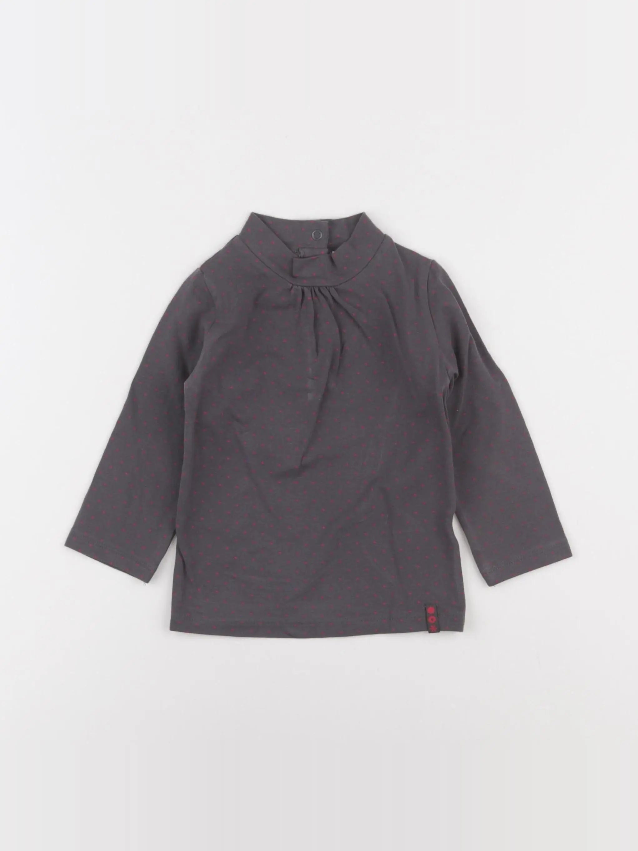DPAM - sous-pull gris - 12 mois