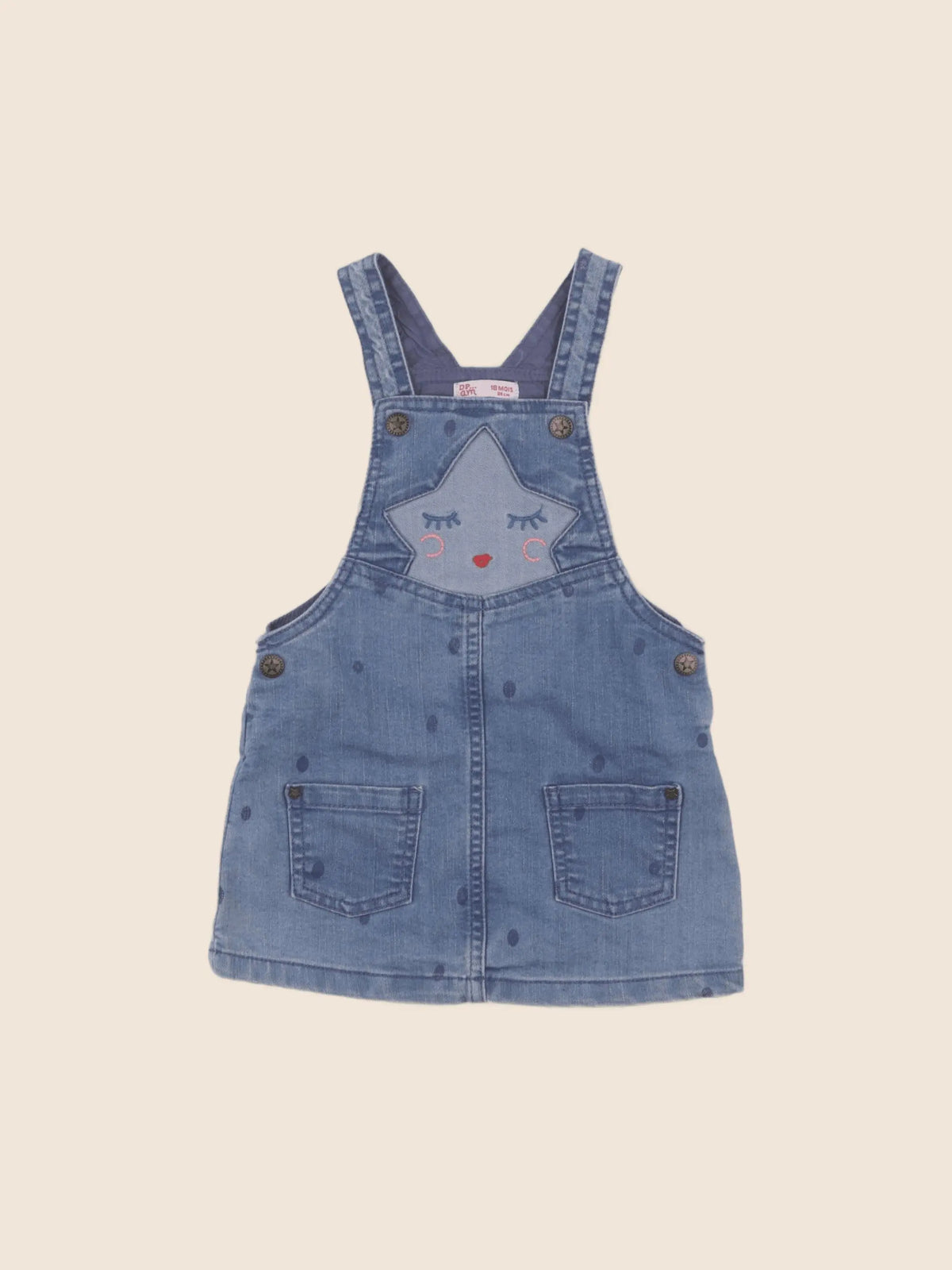 DPAM - robe bleu - 18 mois