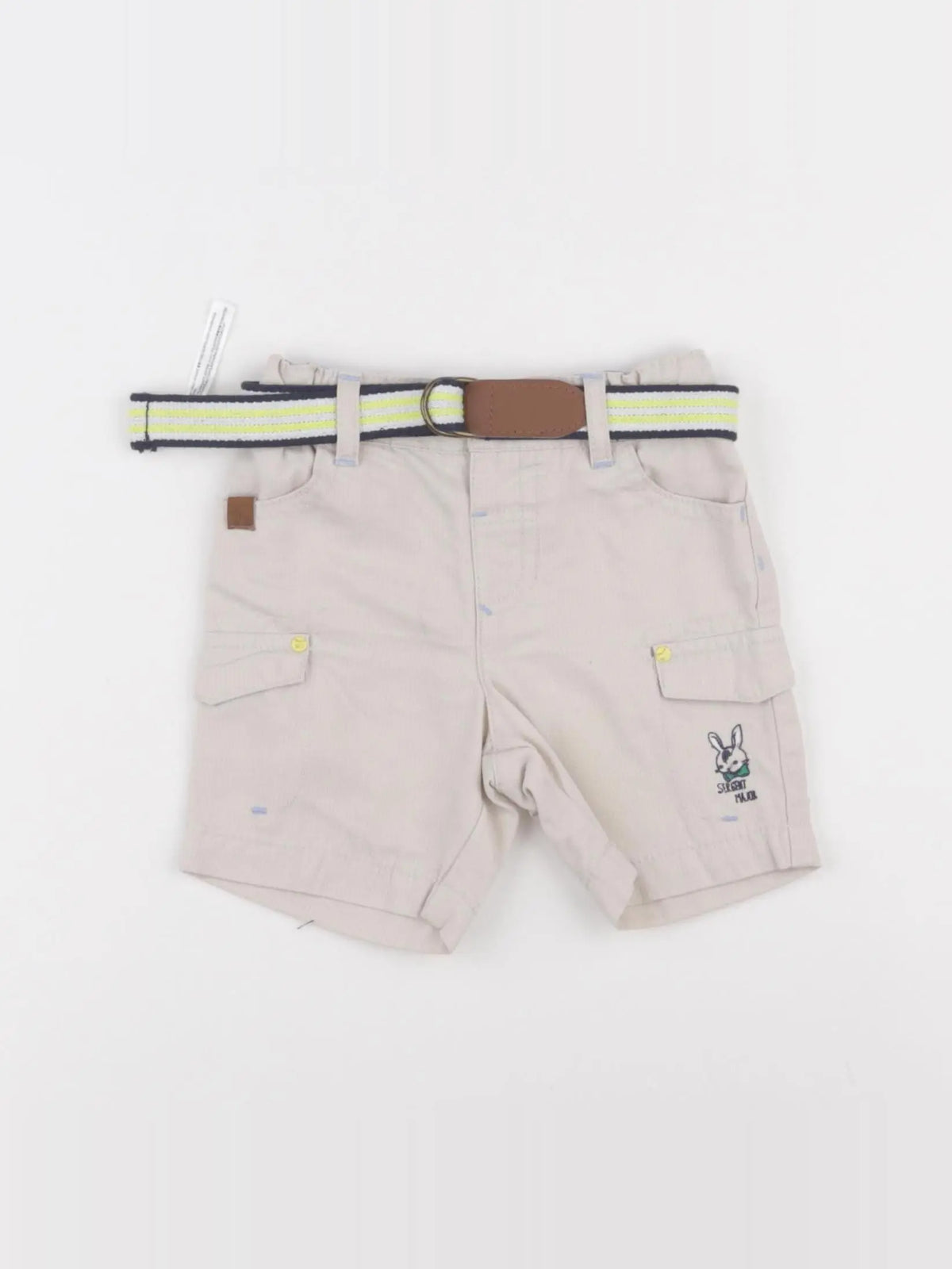 Sergent Major - short beige - 6 mois