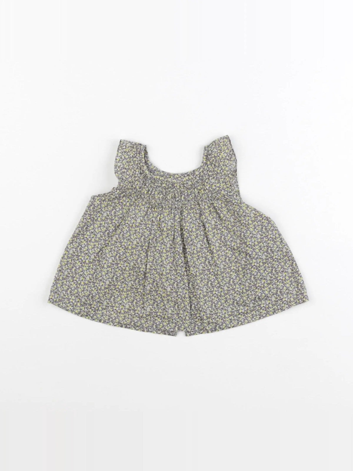 Bonpoint - blouse jaune - 6 mois