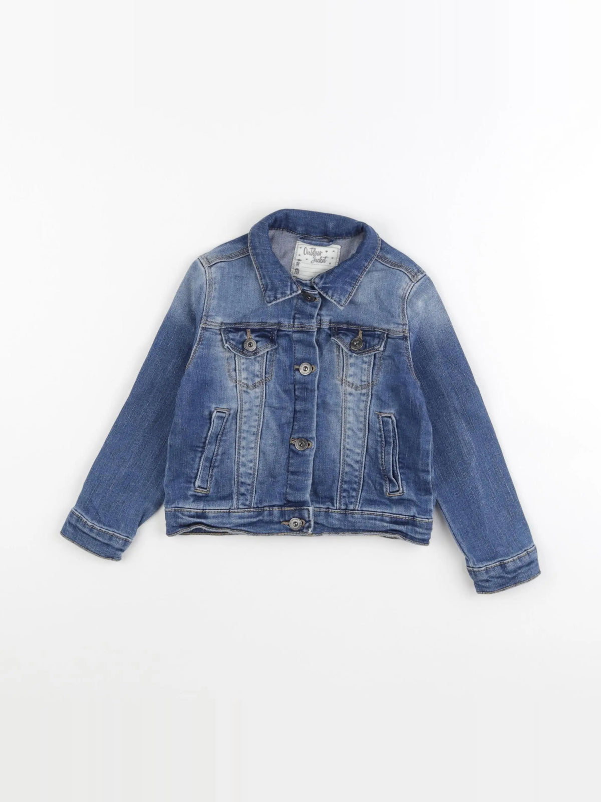 Vertbaudet - veste bleu - 3 ans