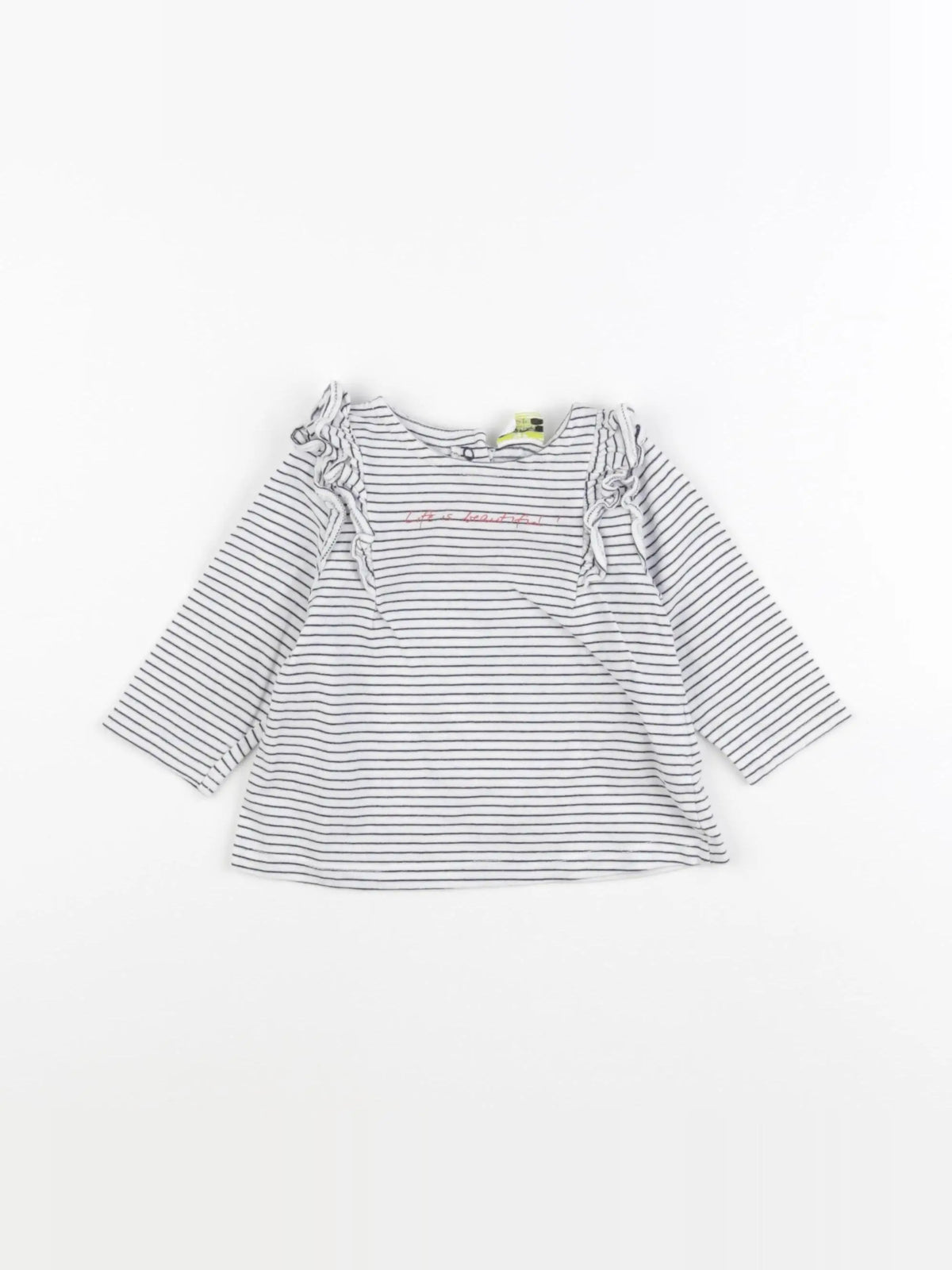 Tape à l'oeil - tee-shirt blanc - 6 mois