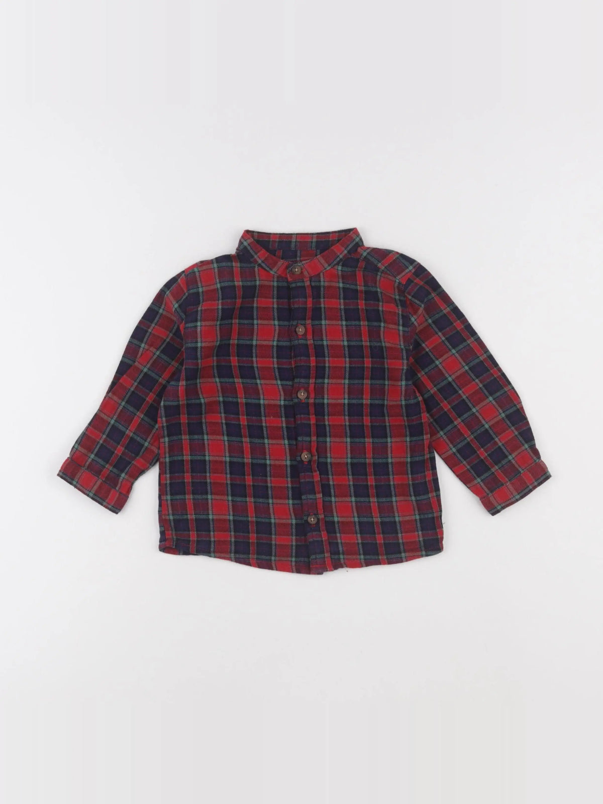 Boutchou - chemise multicolore - 18 mois