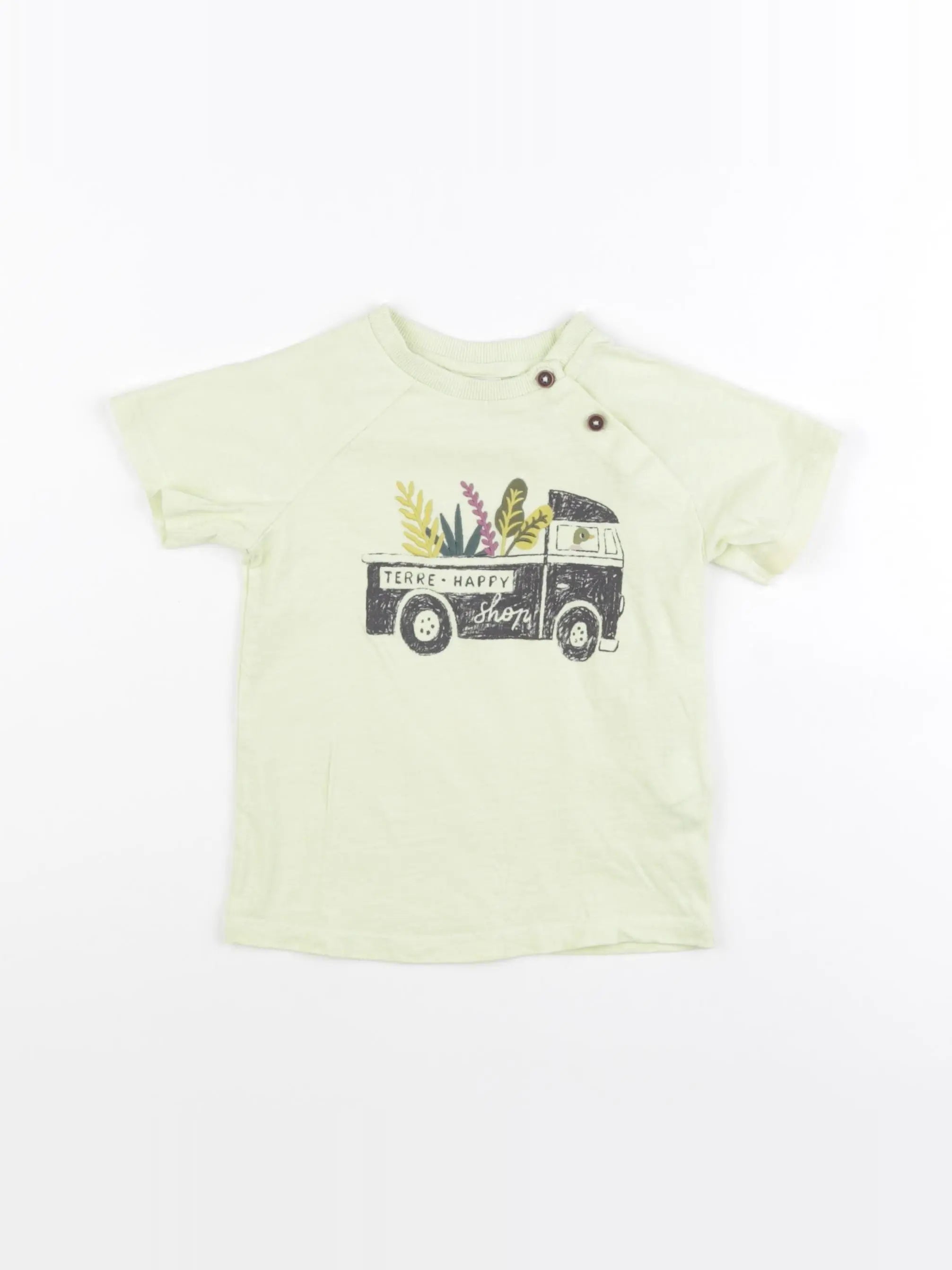 Tape à l'oeil - tee-shirt jaune - 24 mois