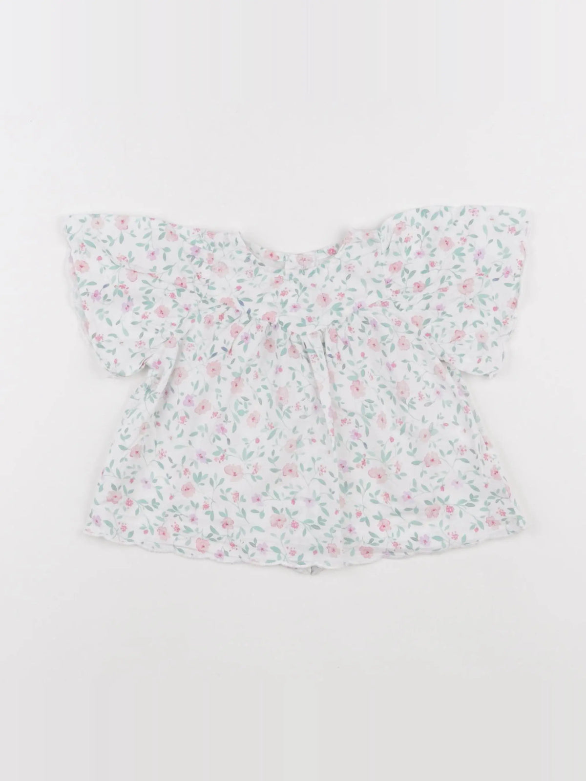 Vertbaudet - blouse multicolore - 9 mois