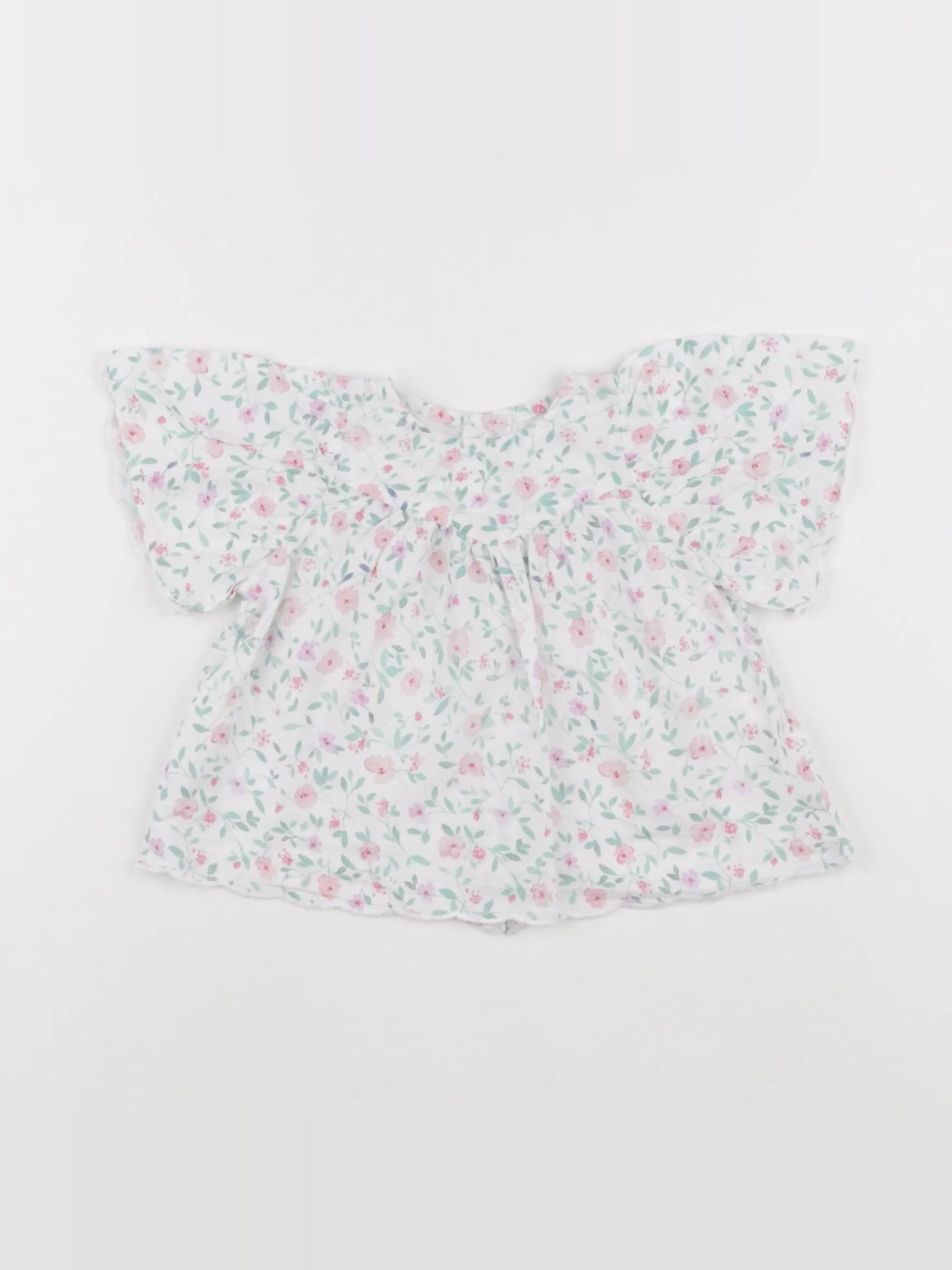 Vertbaudet - blouse multicolore - 9 mois
