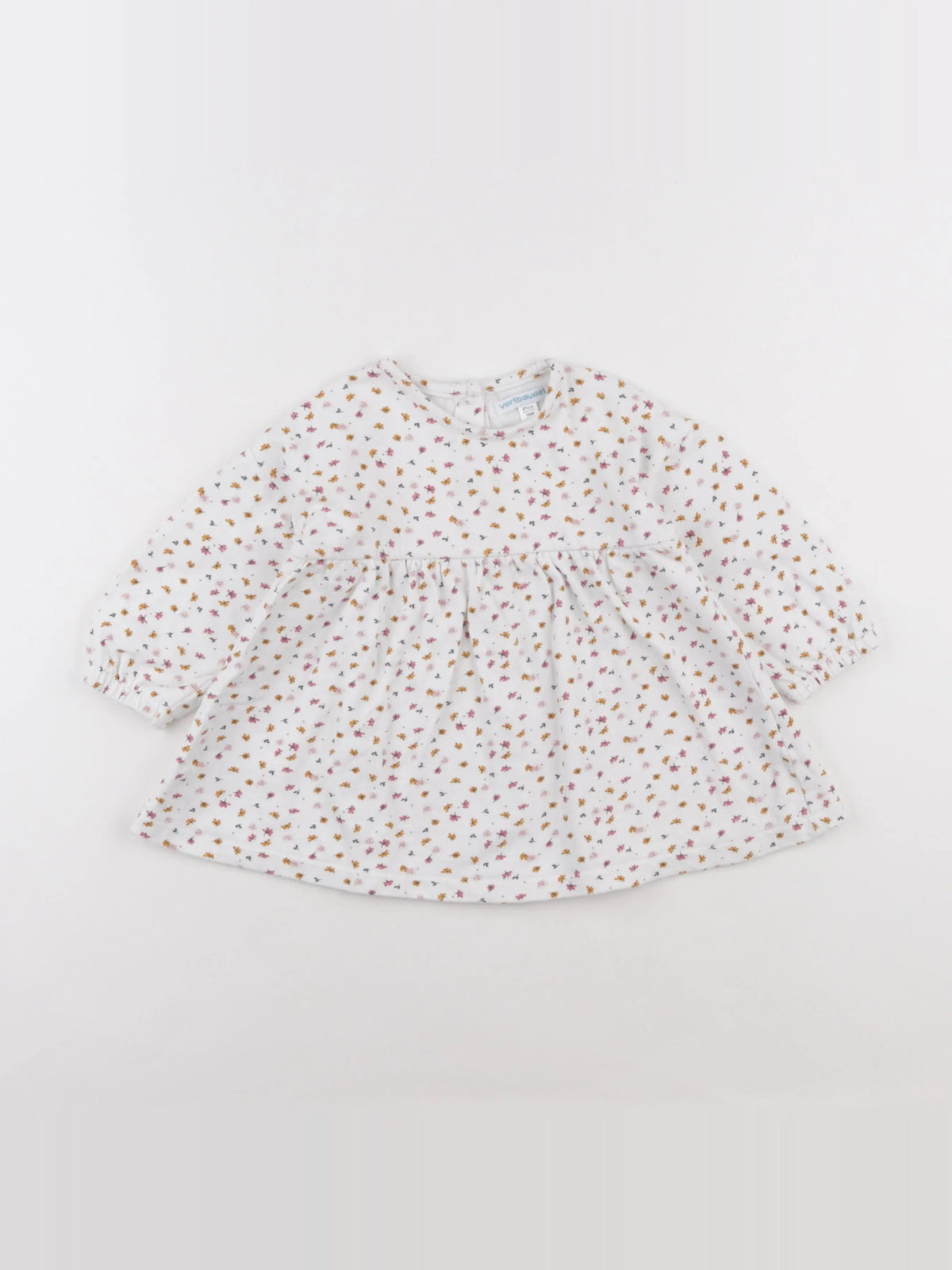 Vertbaudet - robe blanc - 18 mois
