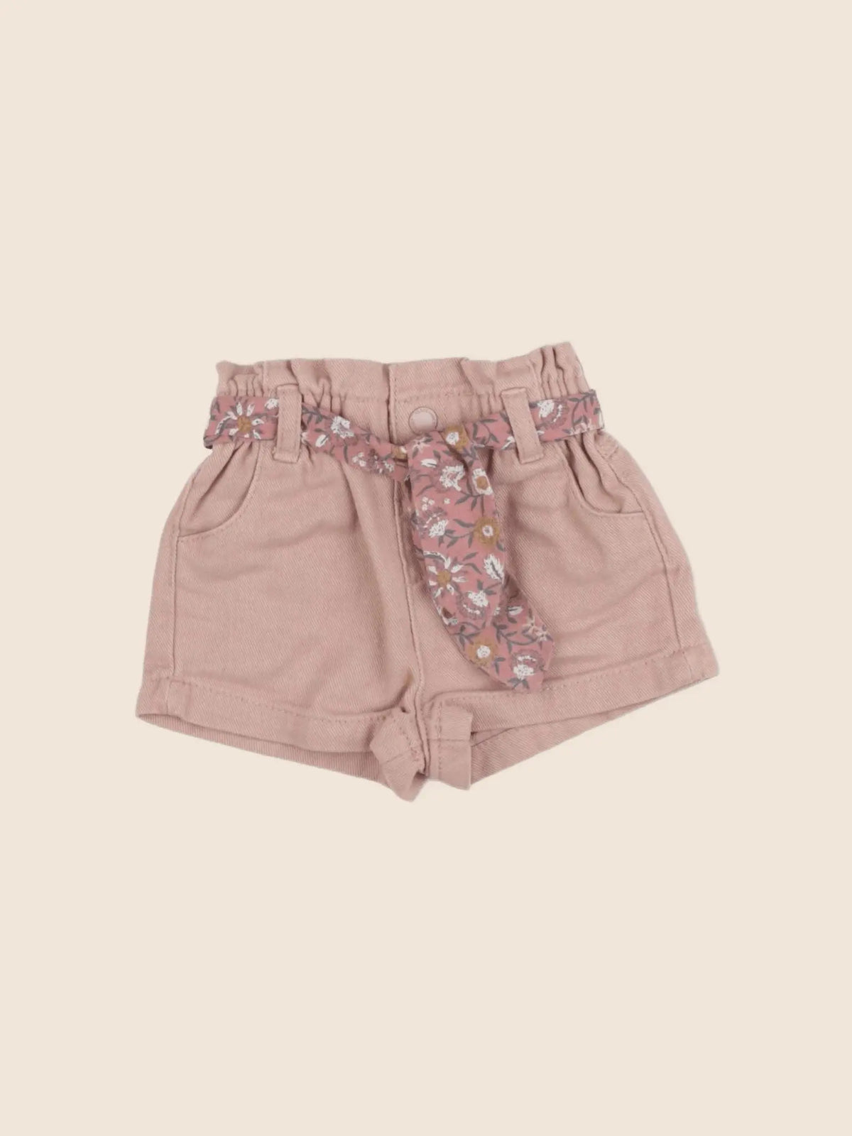 Vertbaudet - short marron - 9 mois