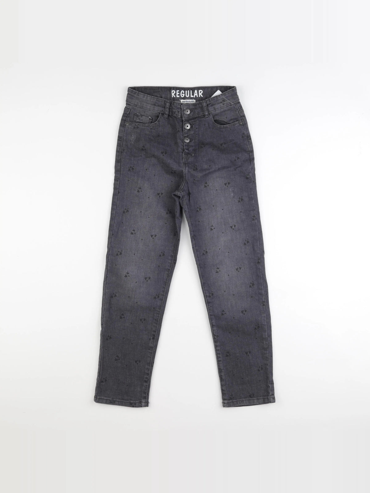 Vertbaudet - jean noir - 9 ans