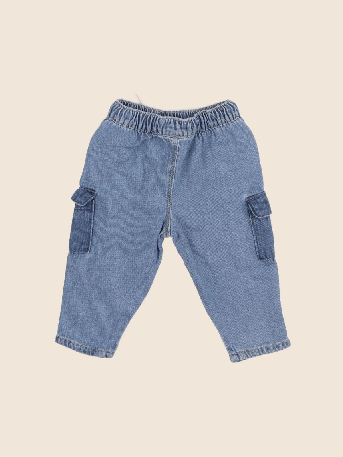 Vertbaudet - jean bleu - 6 mois