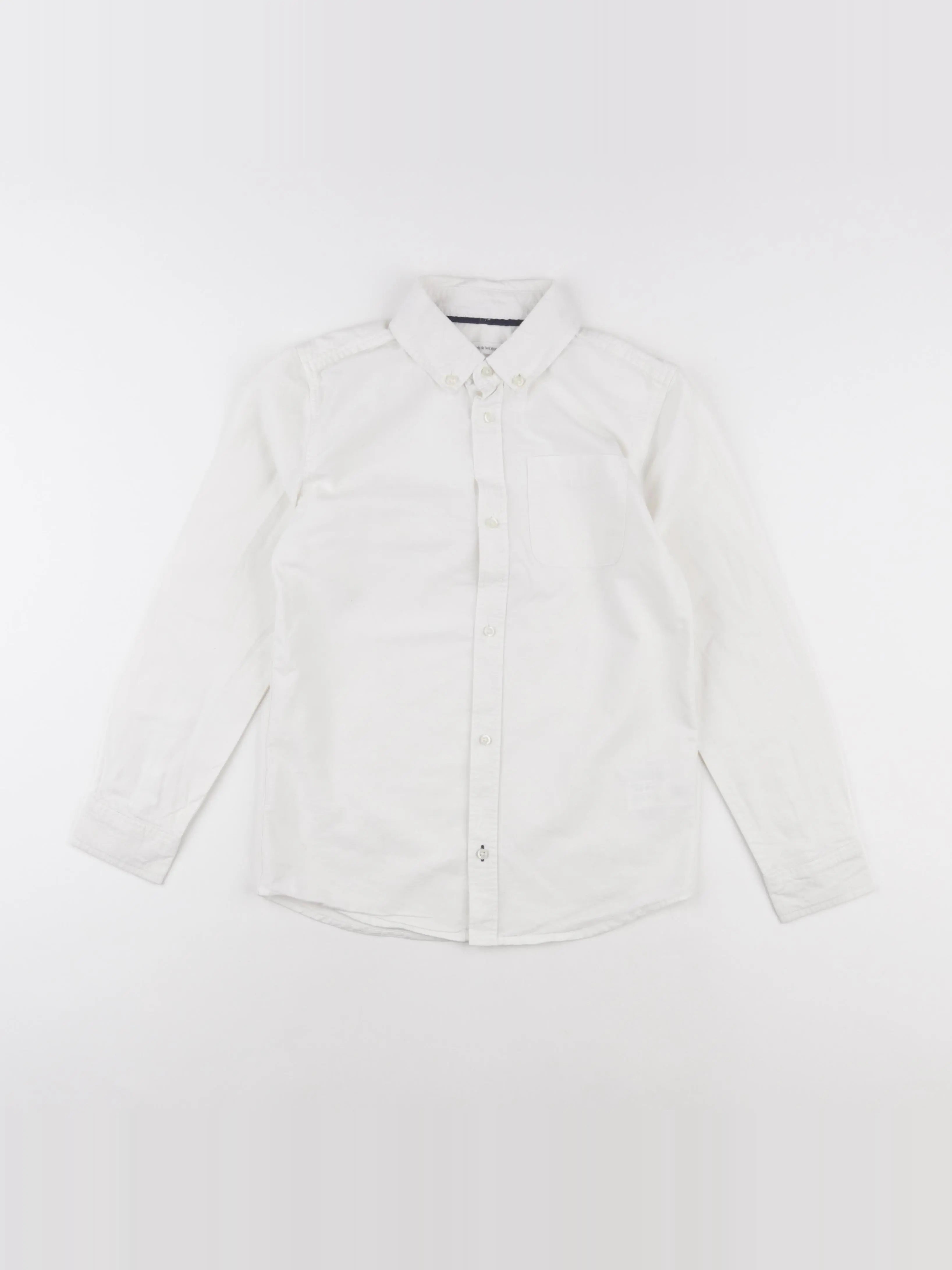 Monoprix - chemise blanc - 10 ans