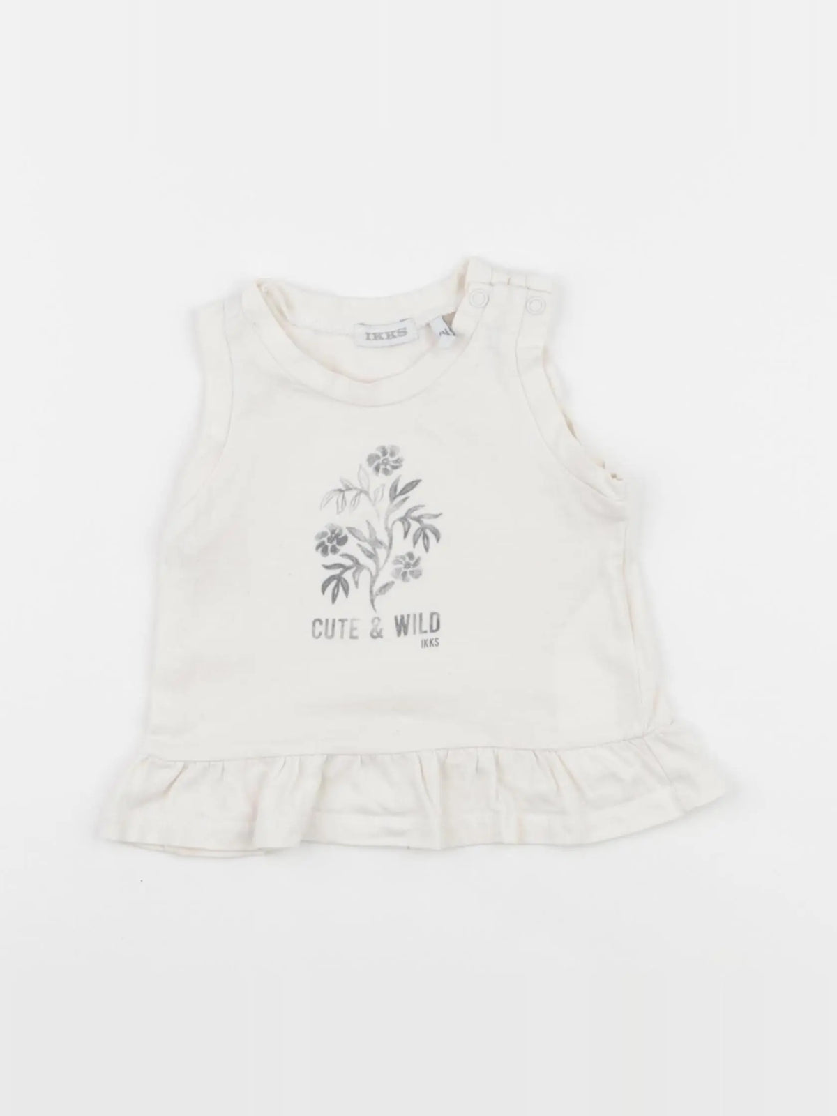 IKKS - débardeur beige - 6 mois