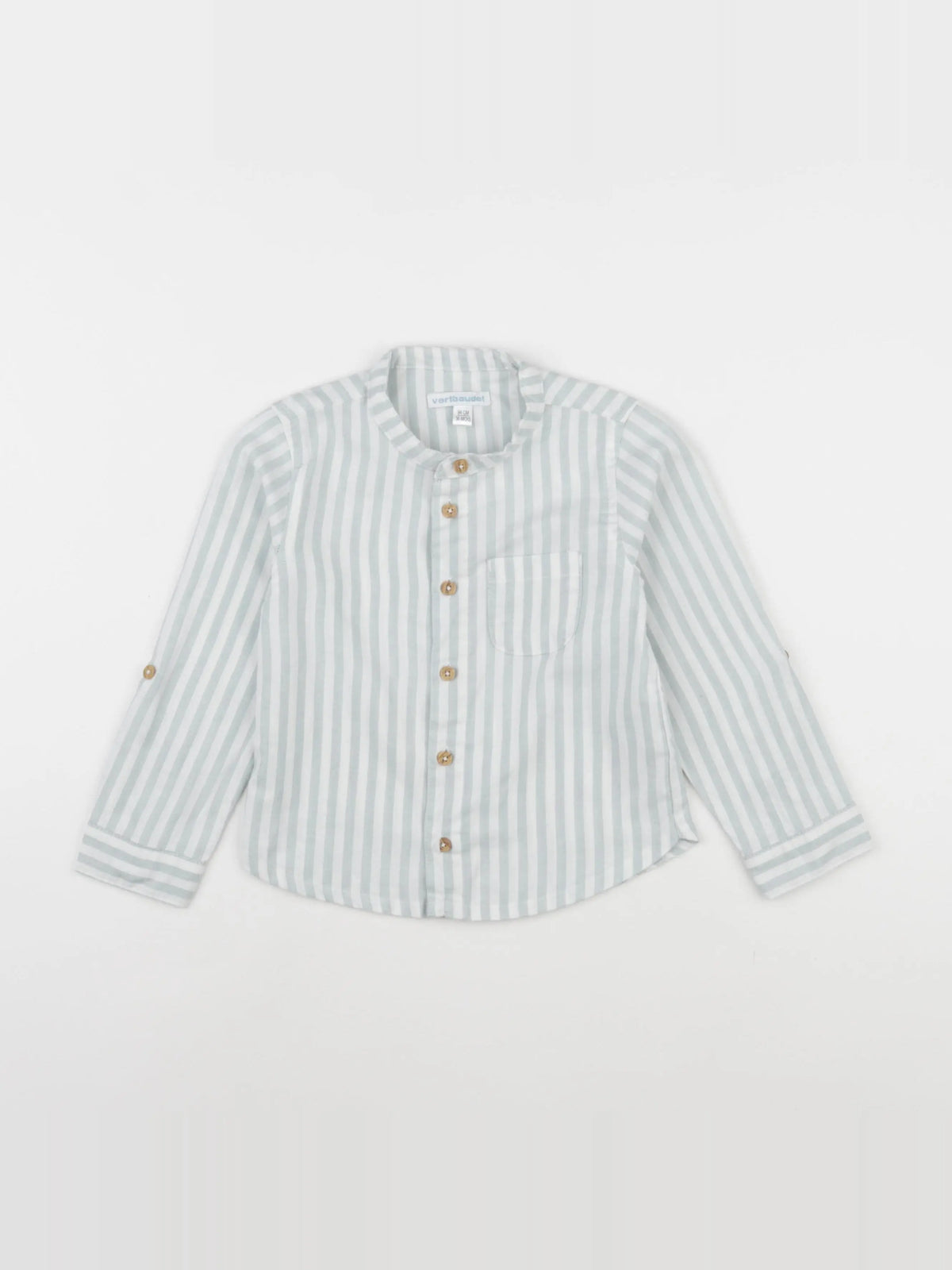 Vertbaudet - chemise bleu - 36 mois