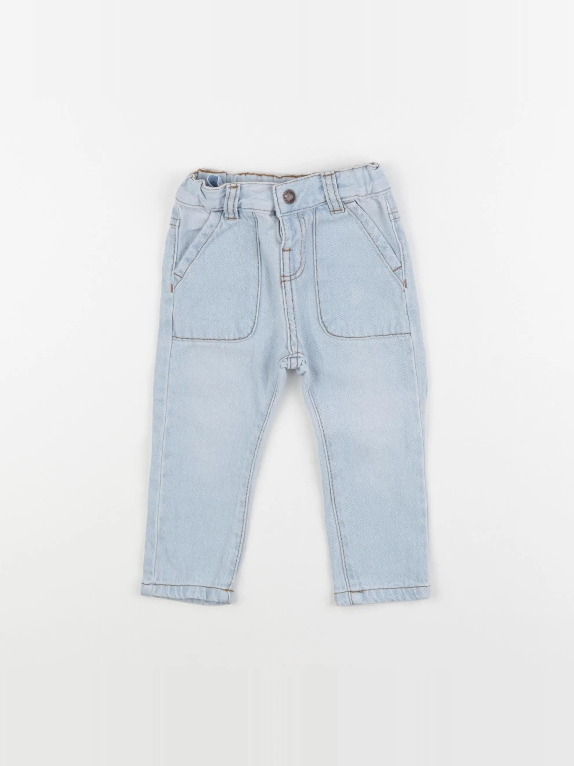 Vertbaudet - jean bleu - 6 mois